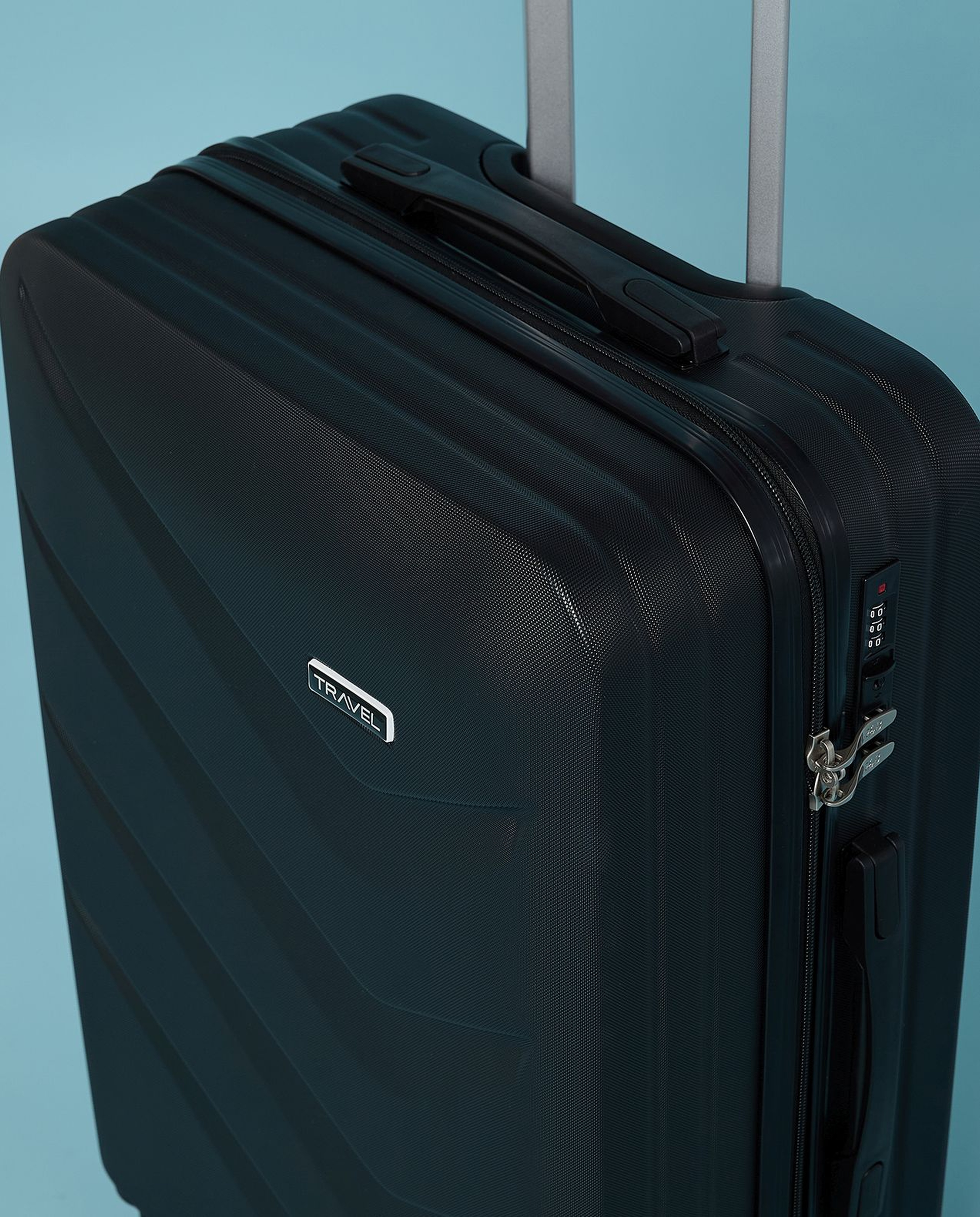 Textured Trolley Bag