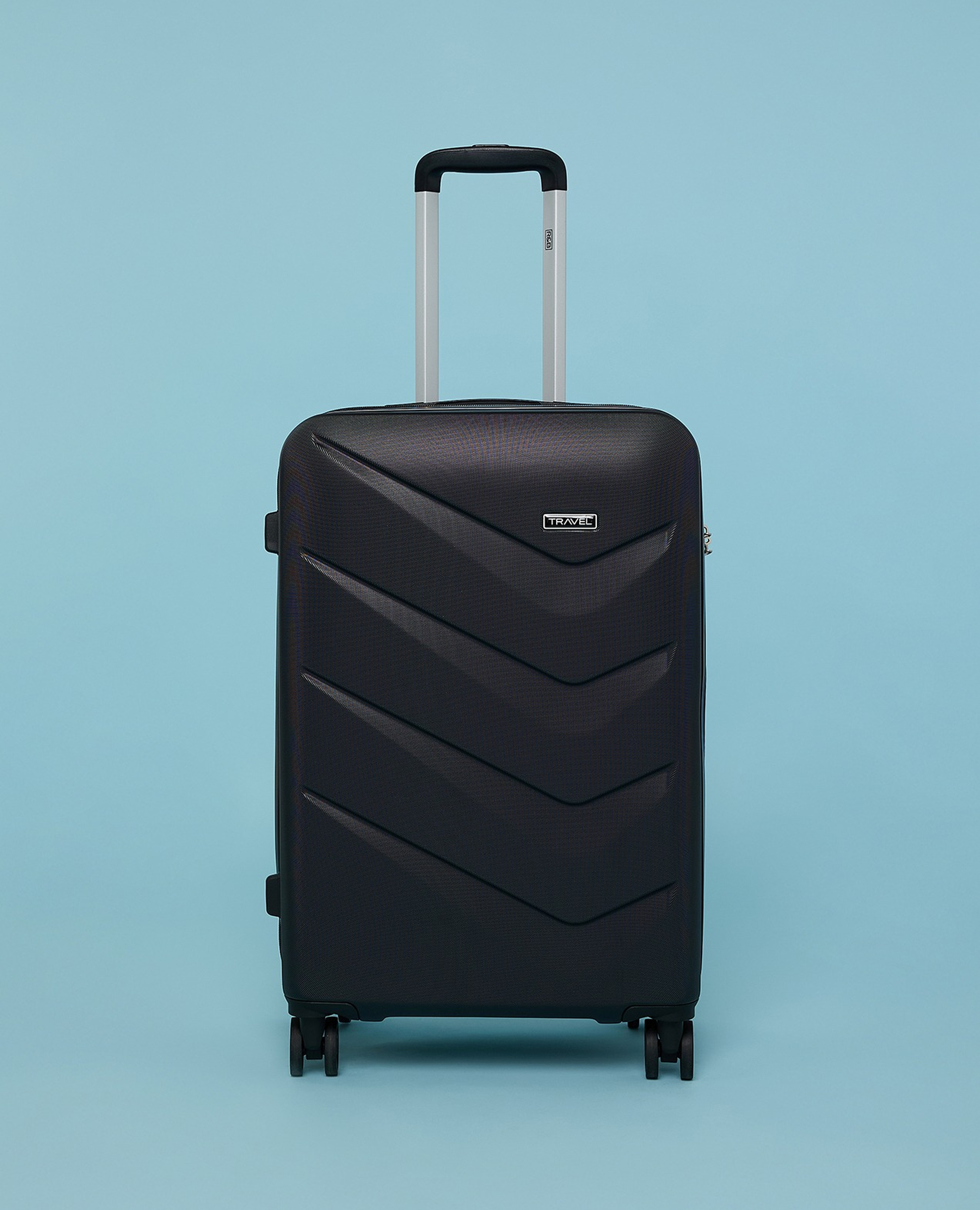 Textured Trolley Bag