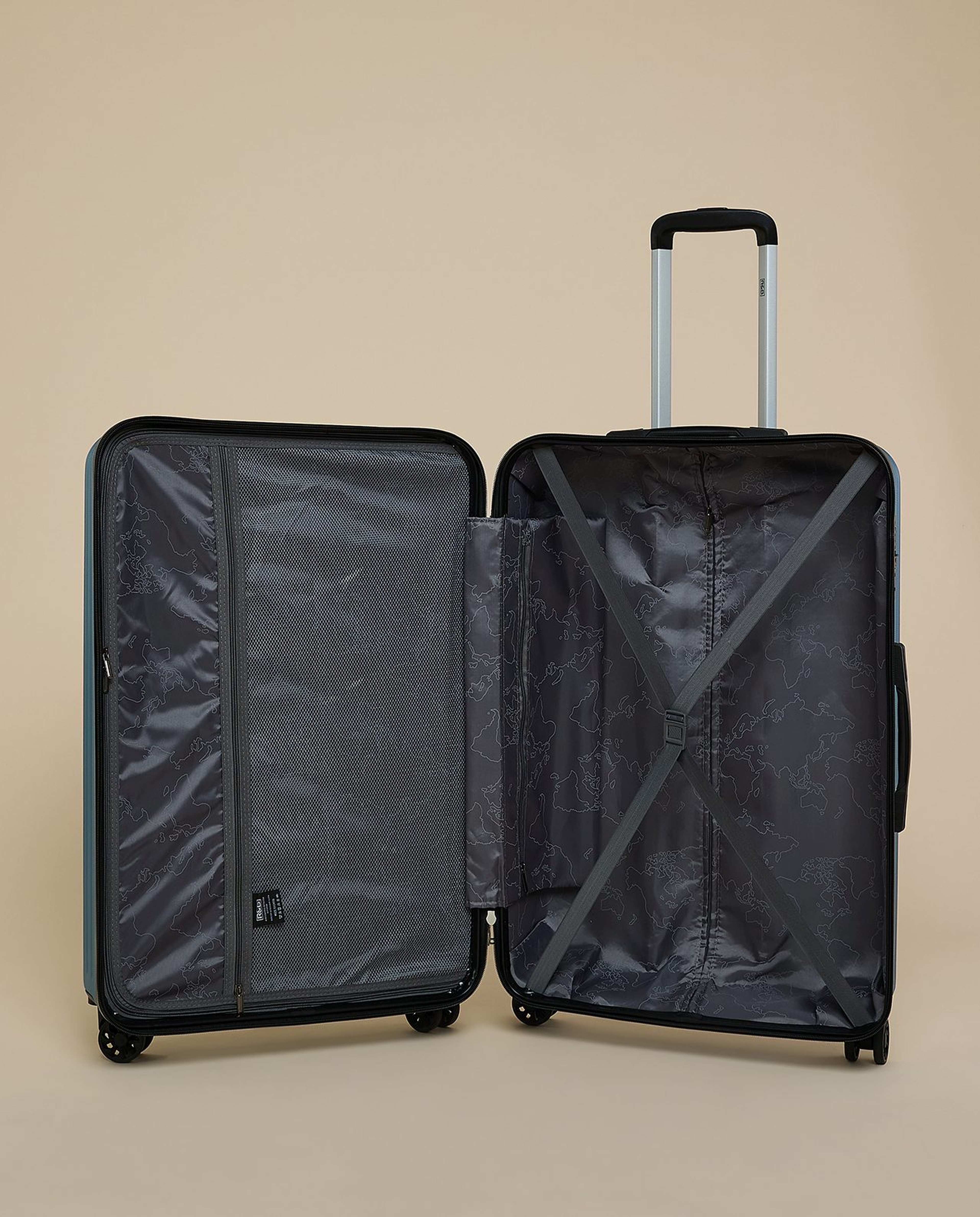 Textured Trolley Bag