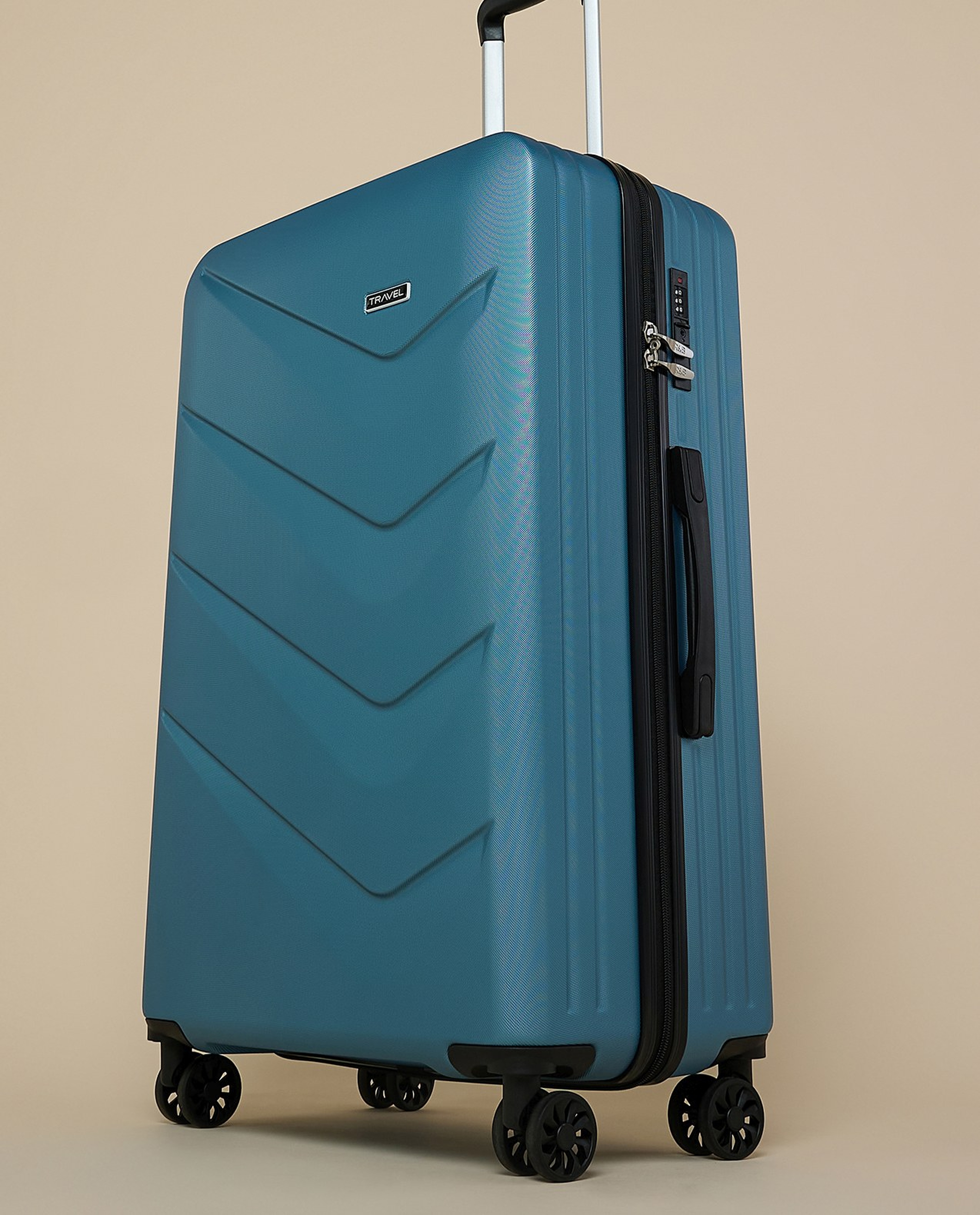 Textured Trolley Bag