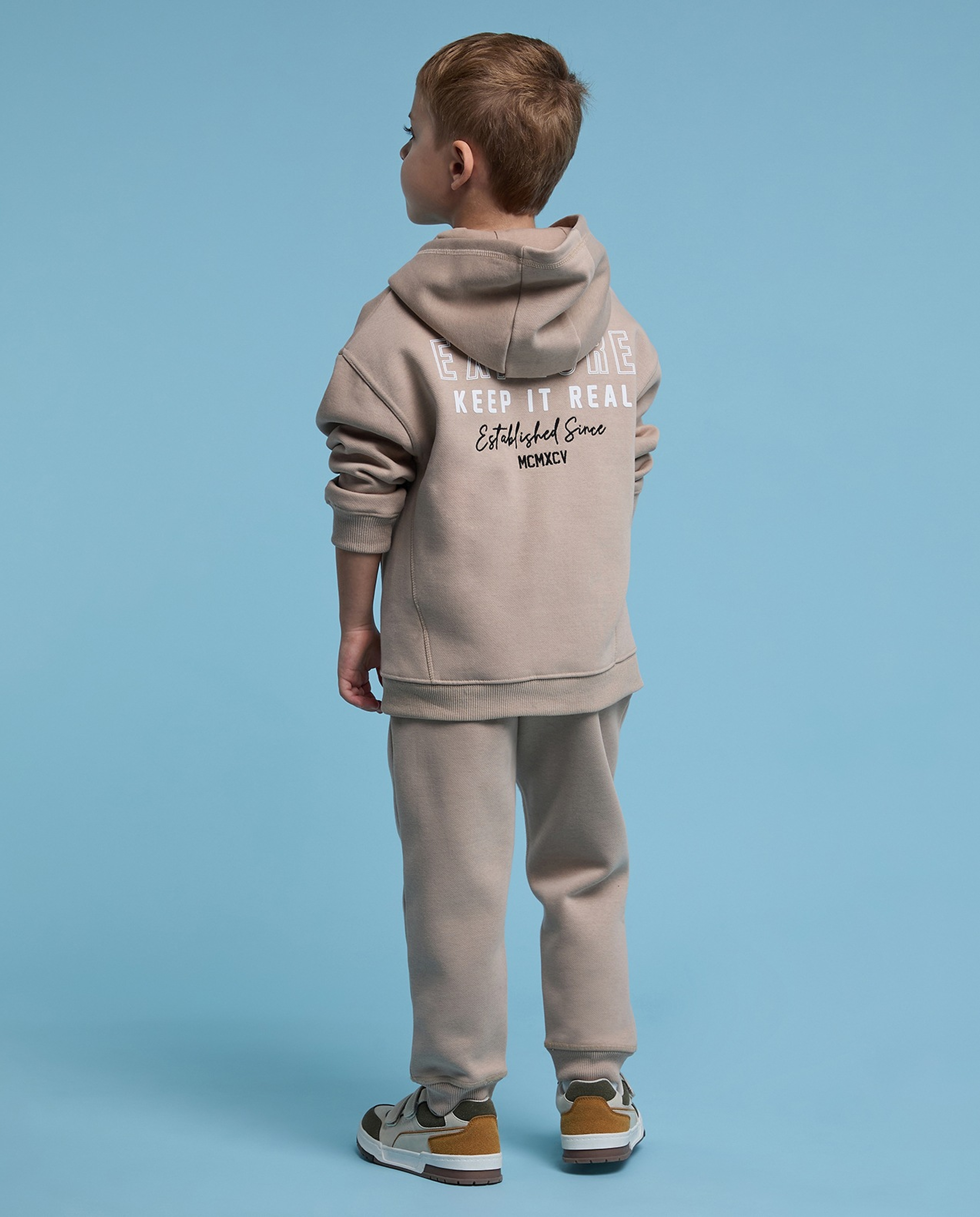 Embroidered Jacket and Jogger Set