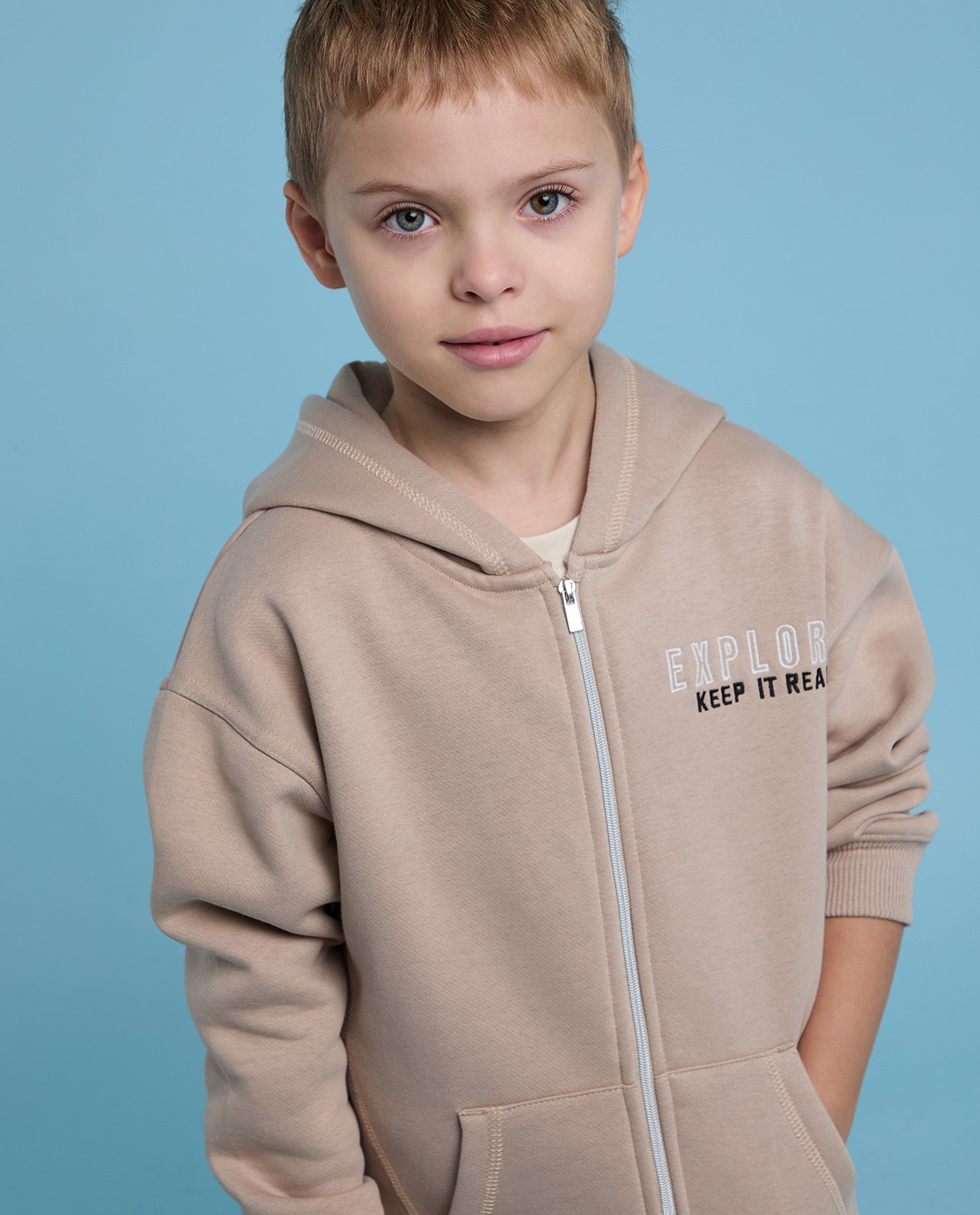 Embroidered Jacket and Jogger Set