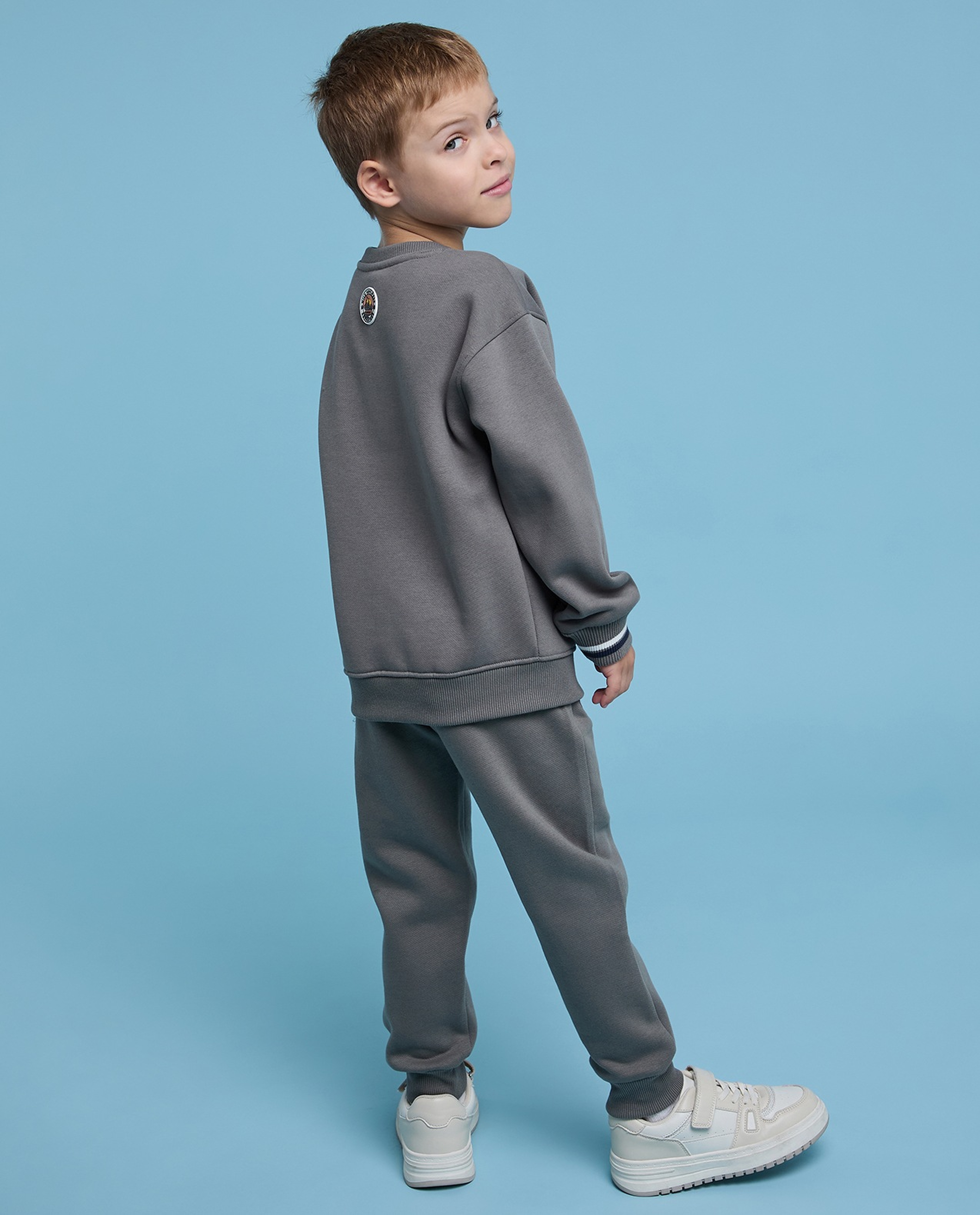 Embroidered Sweatsuit Set