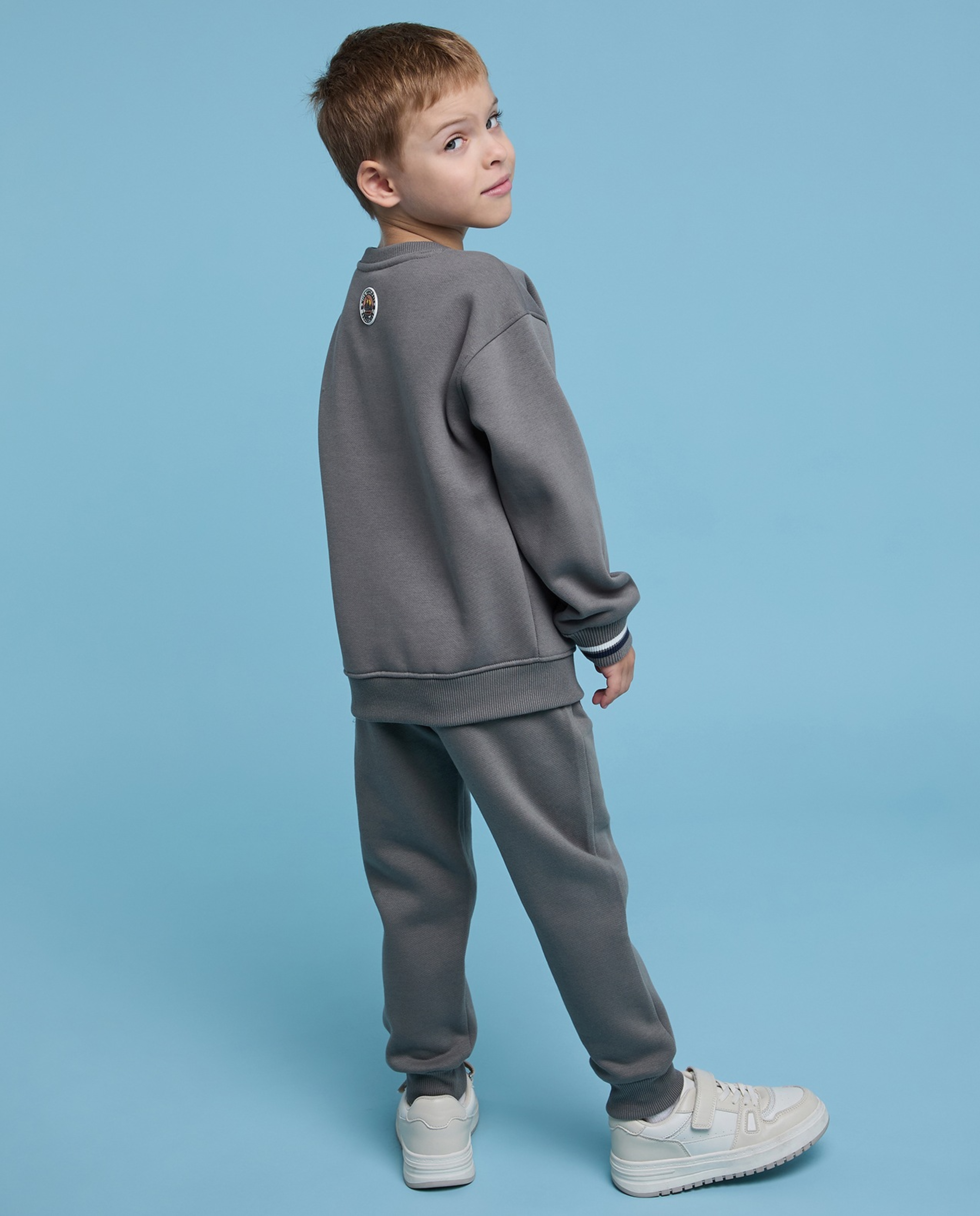 Embroidered Sweatsuit Set