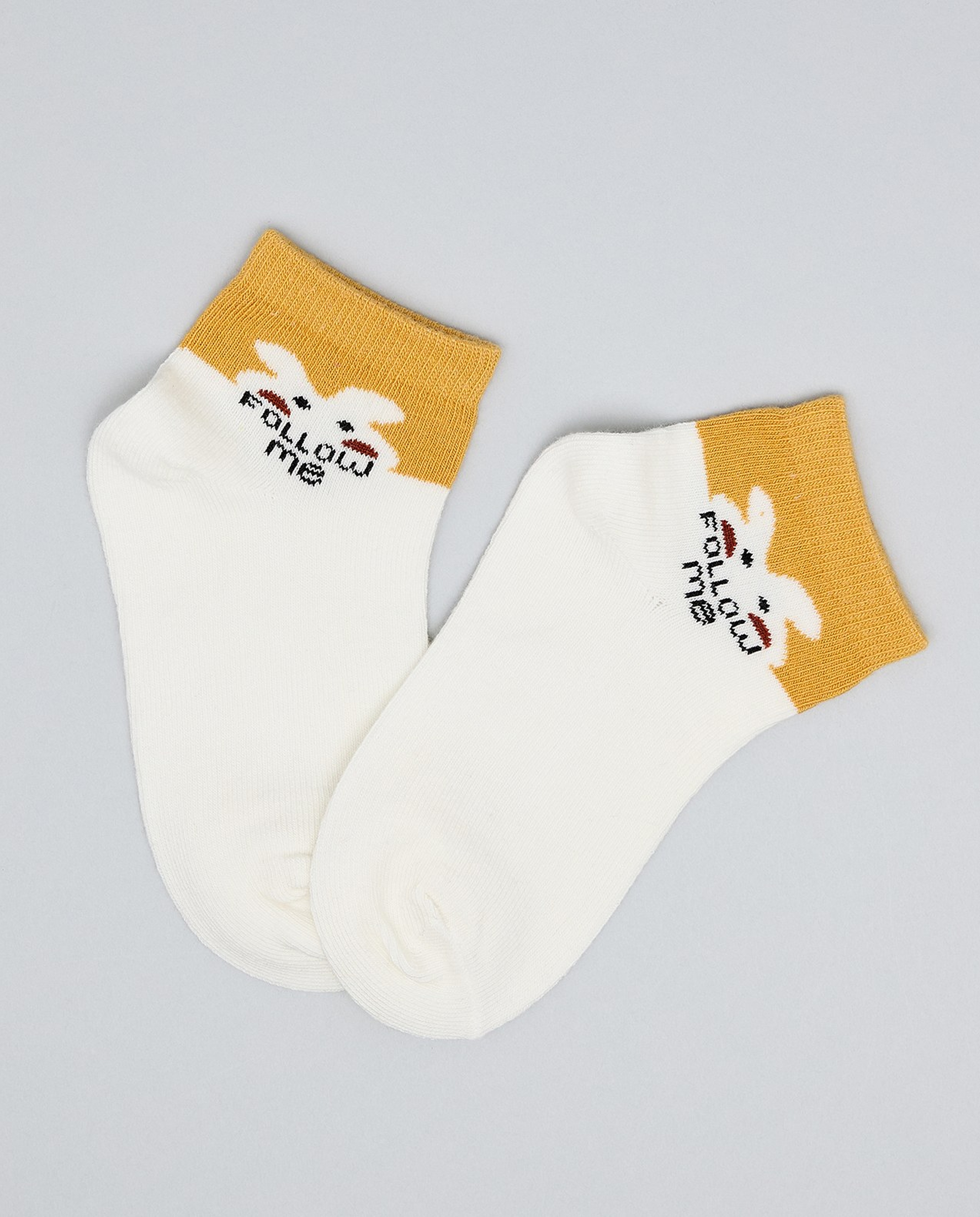 3 Pack Printed Ankle Socks