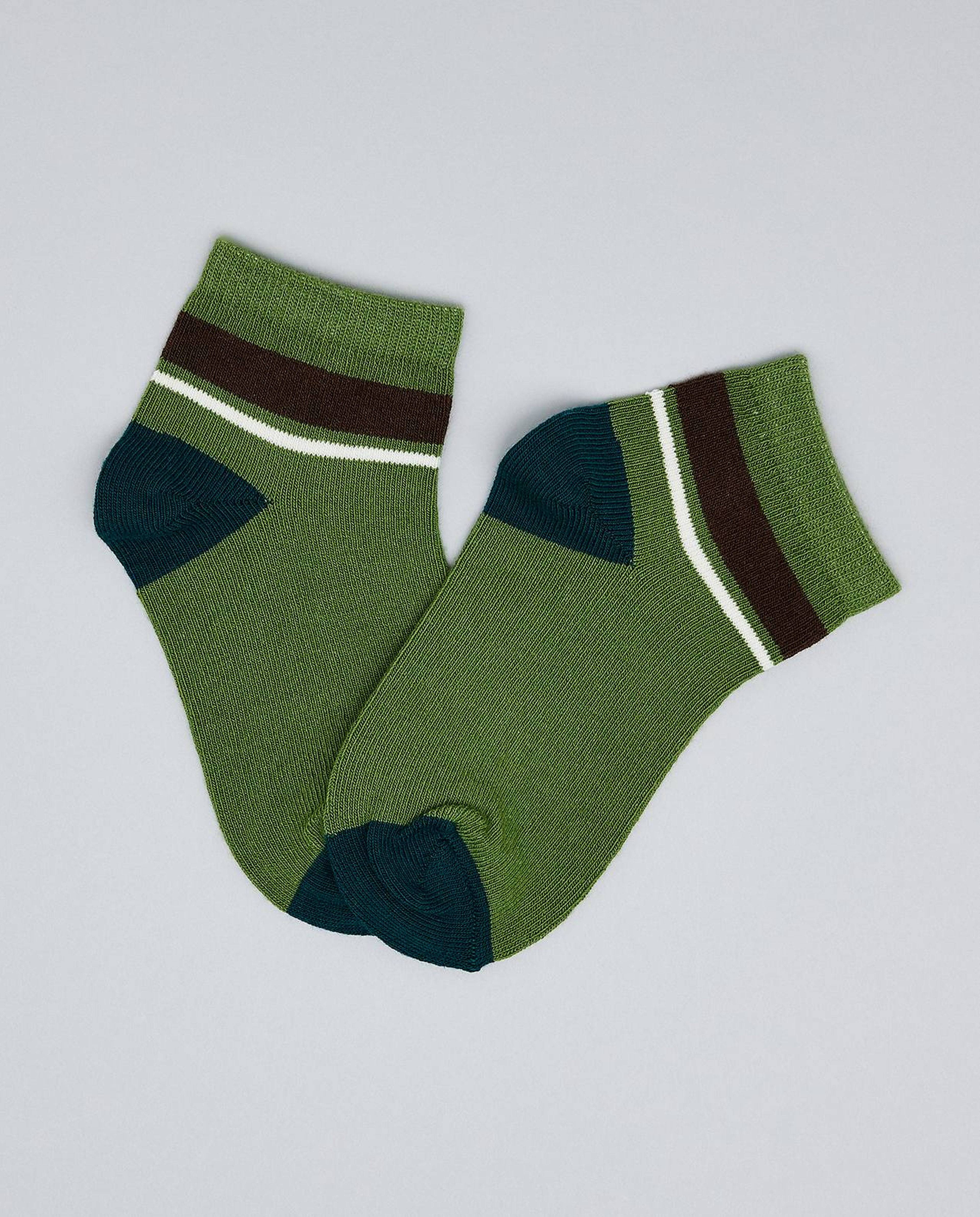 3 Pack Printed Ankle Socks