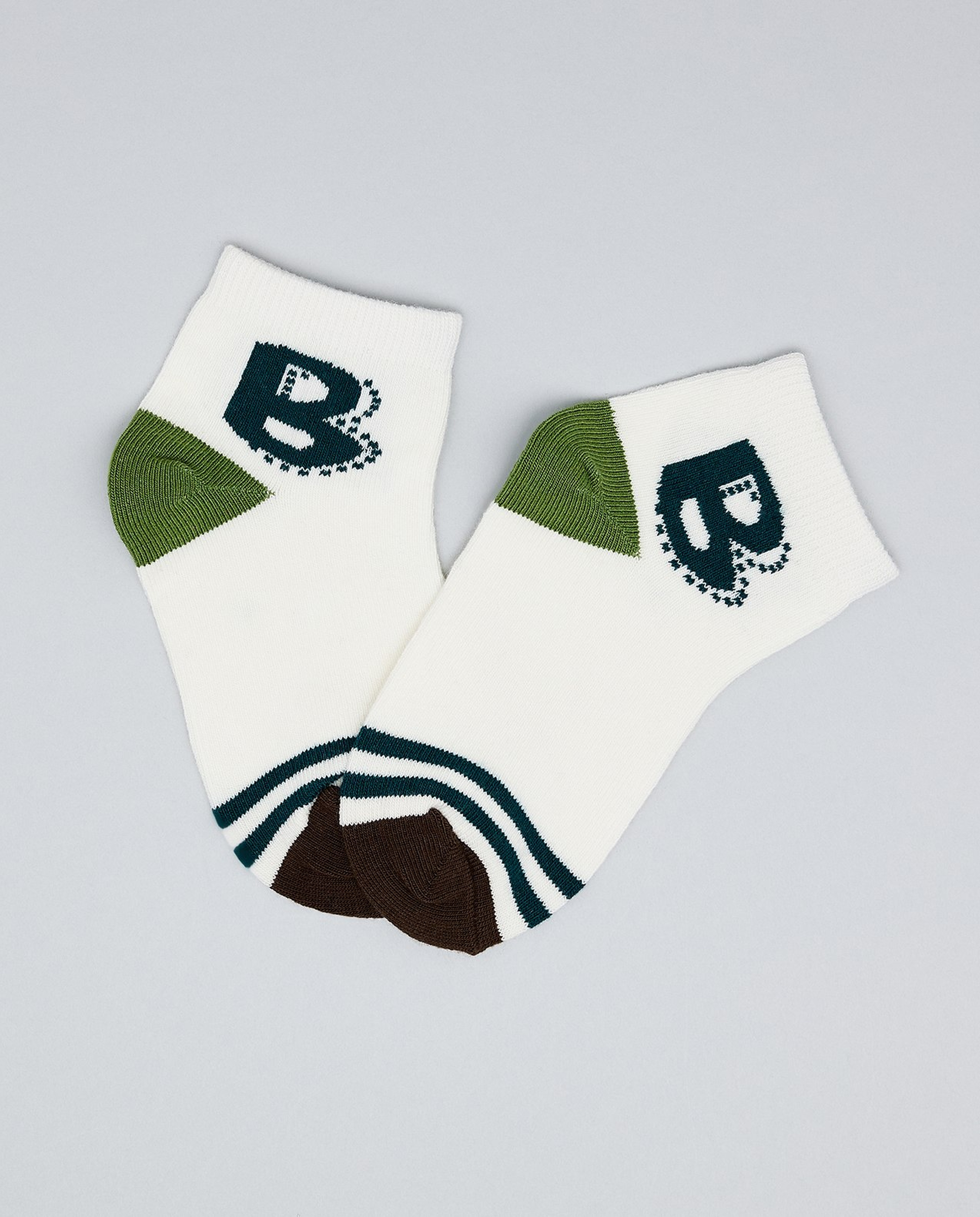 3 Pack Printed Ankle Socks