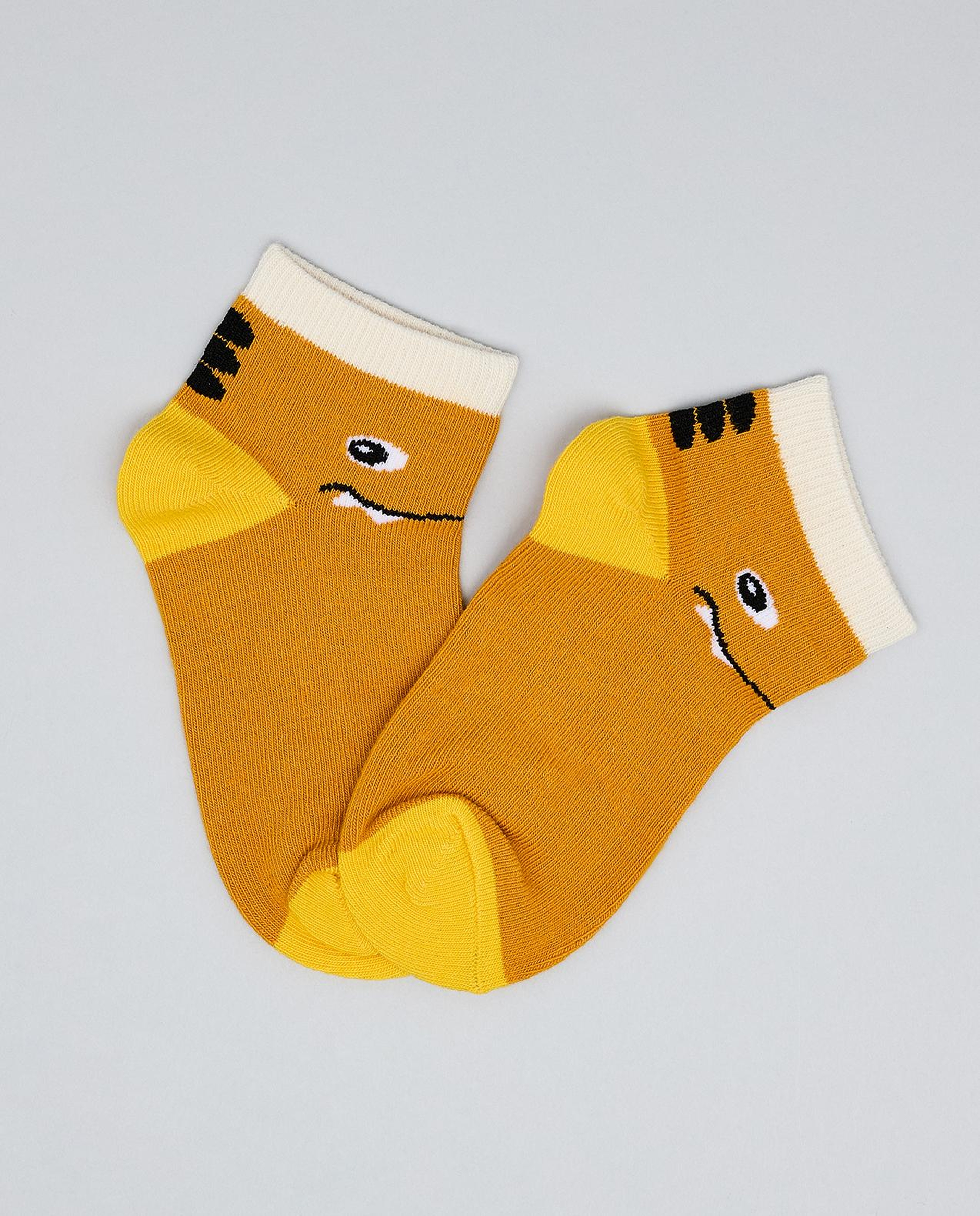 3 Pack Printed Ankle Socks