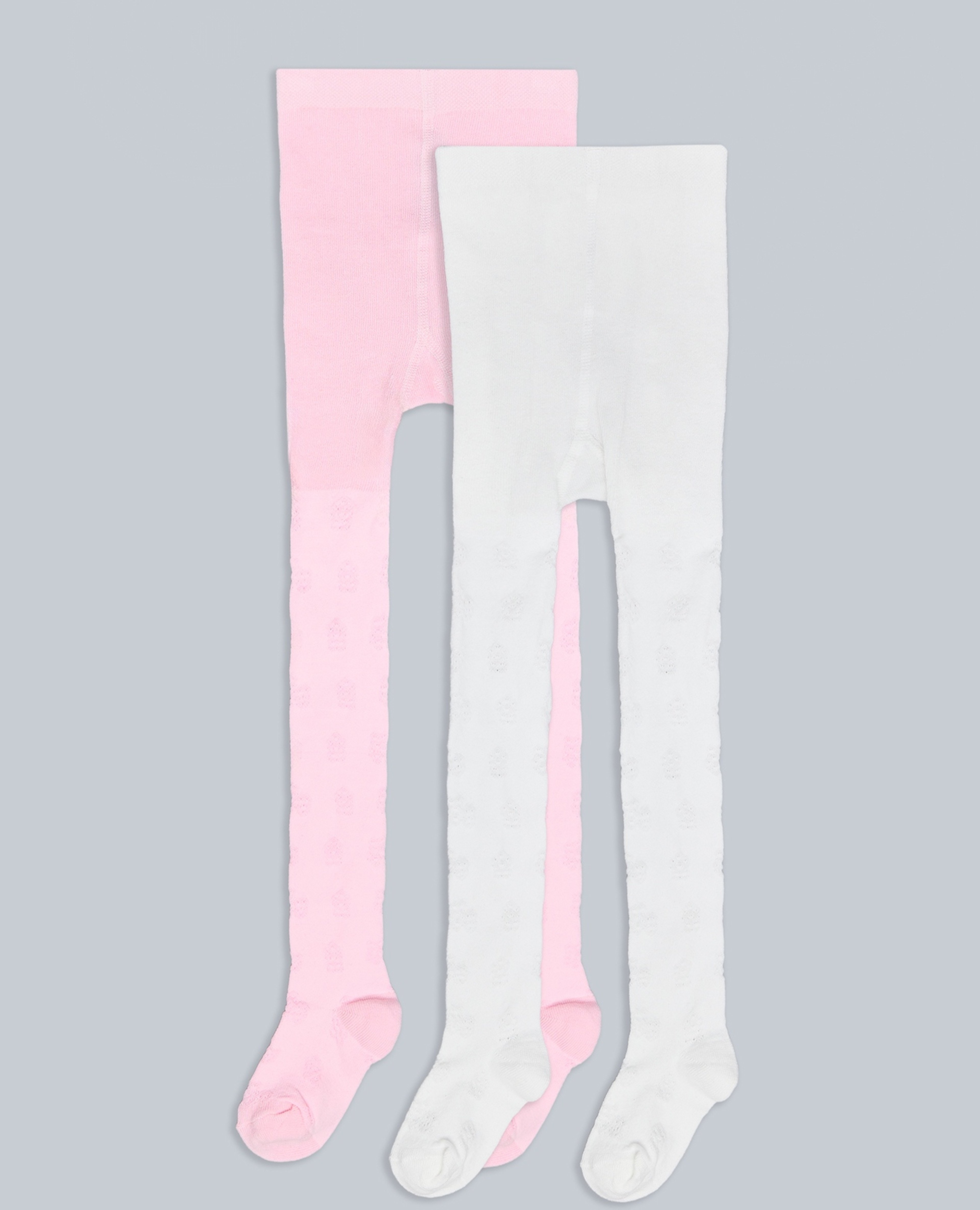 2 Pack Textured Stockings