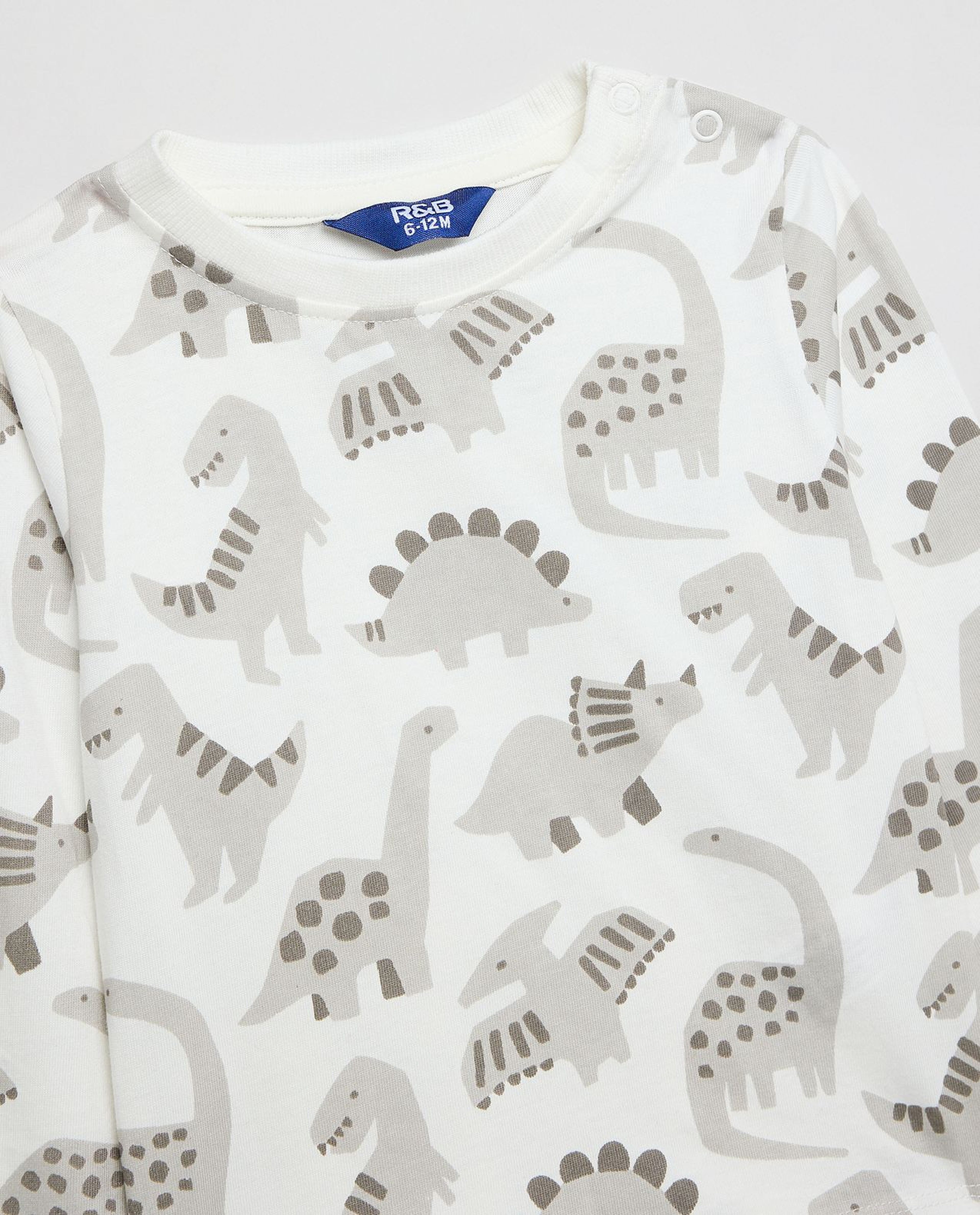 Printed T-Shirt and Dungaree Set