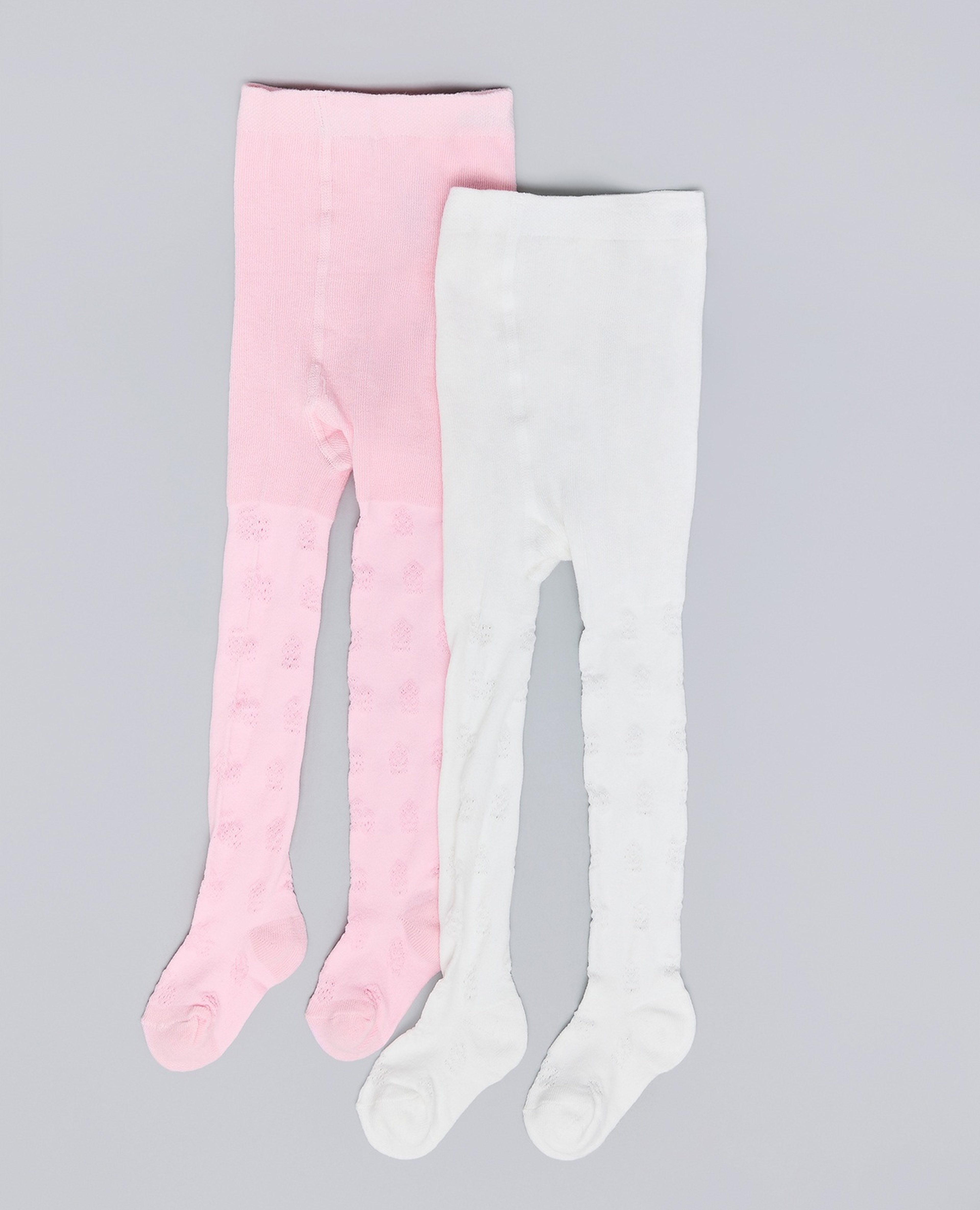 2 Pack Textured Stockings