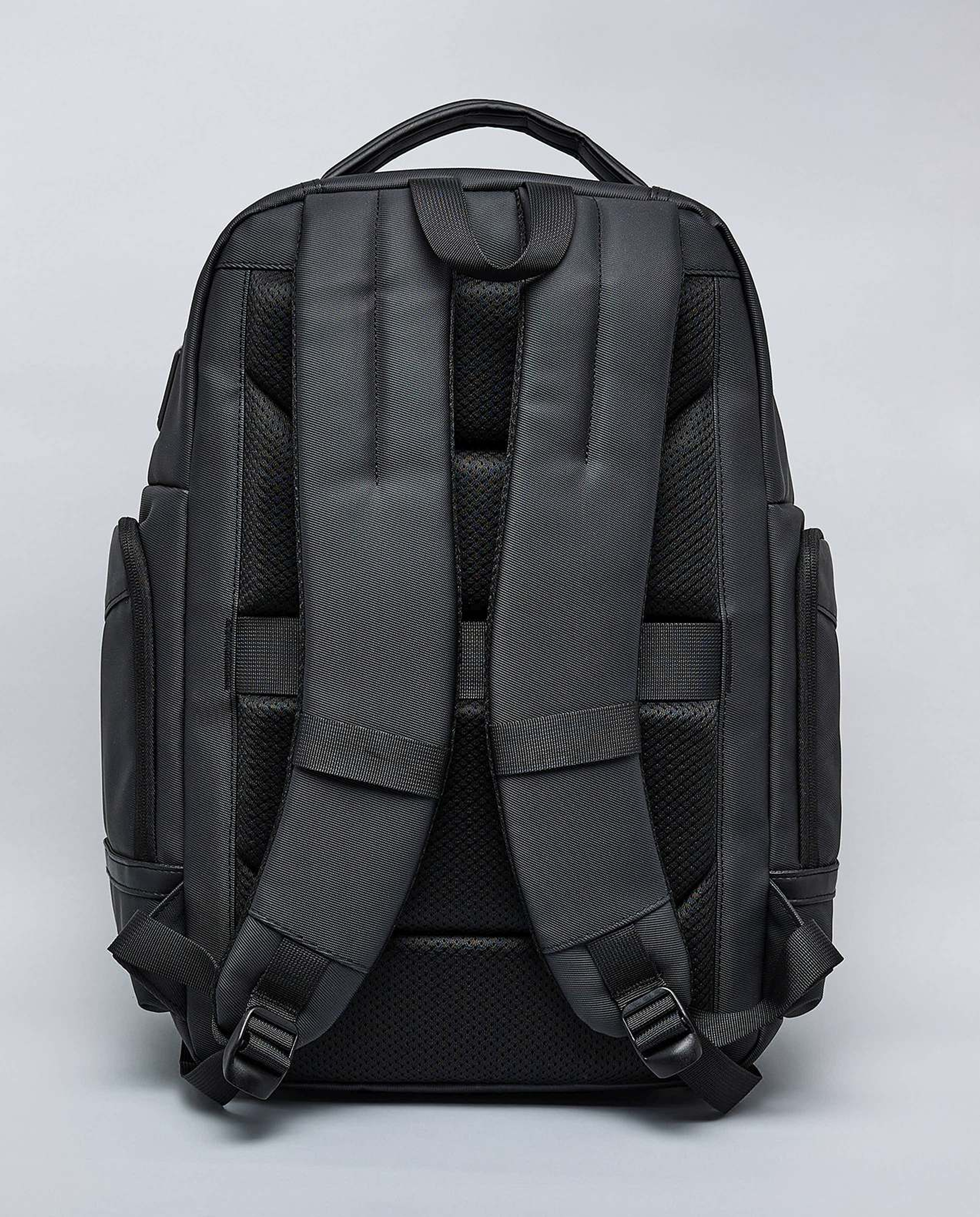 Solid Zip-Around Backpack