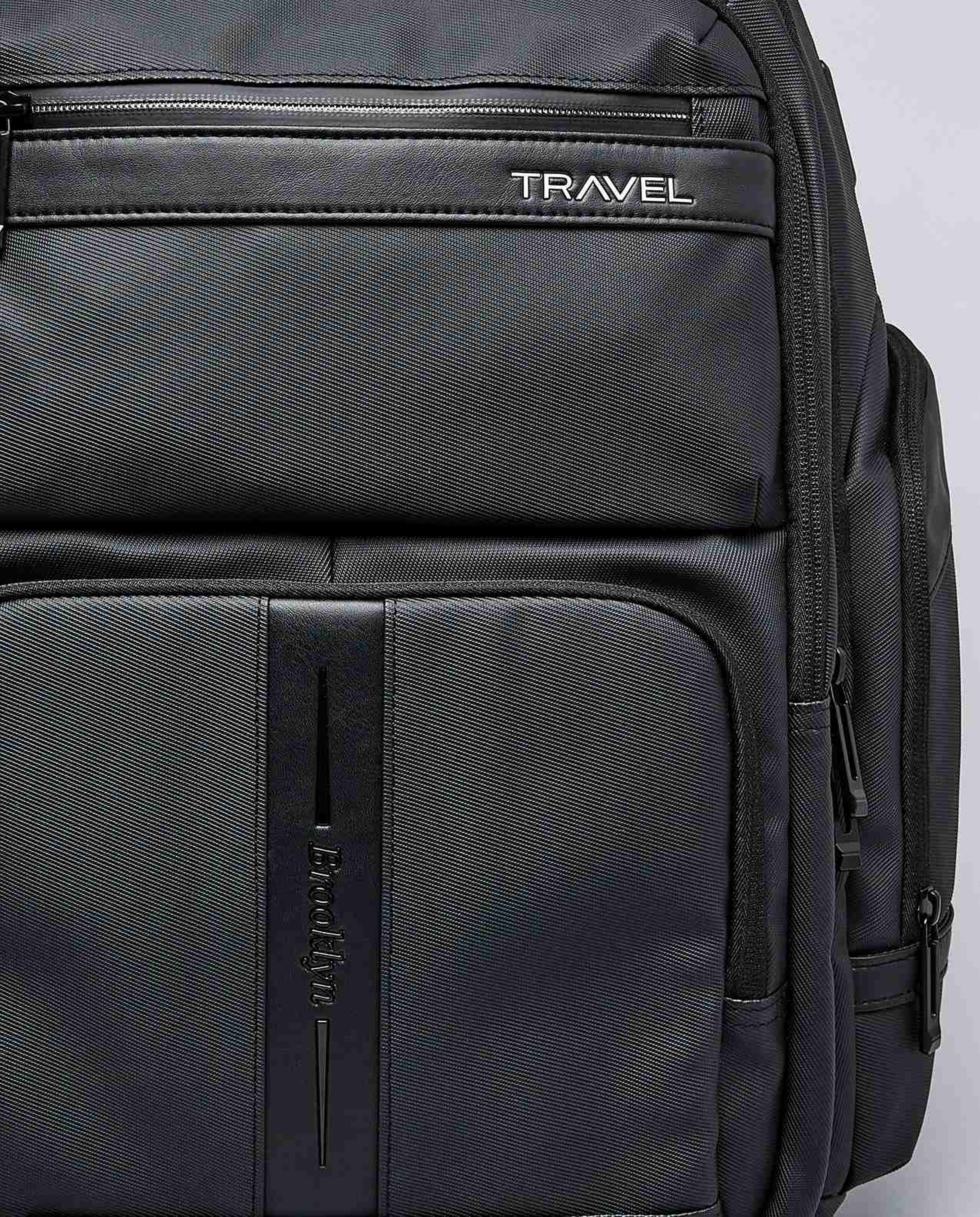 Solid Zip-Around Backpack