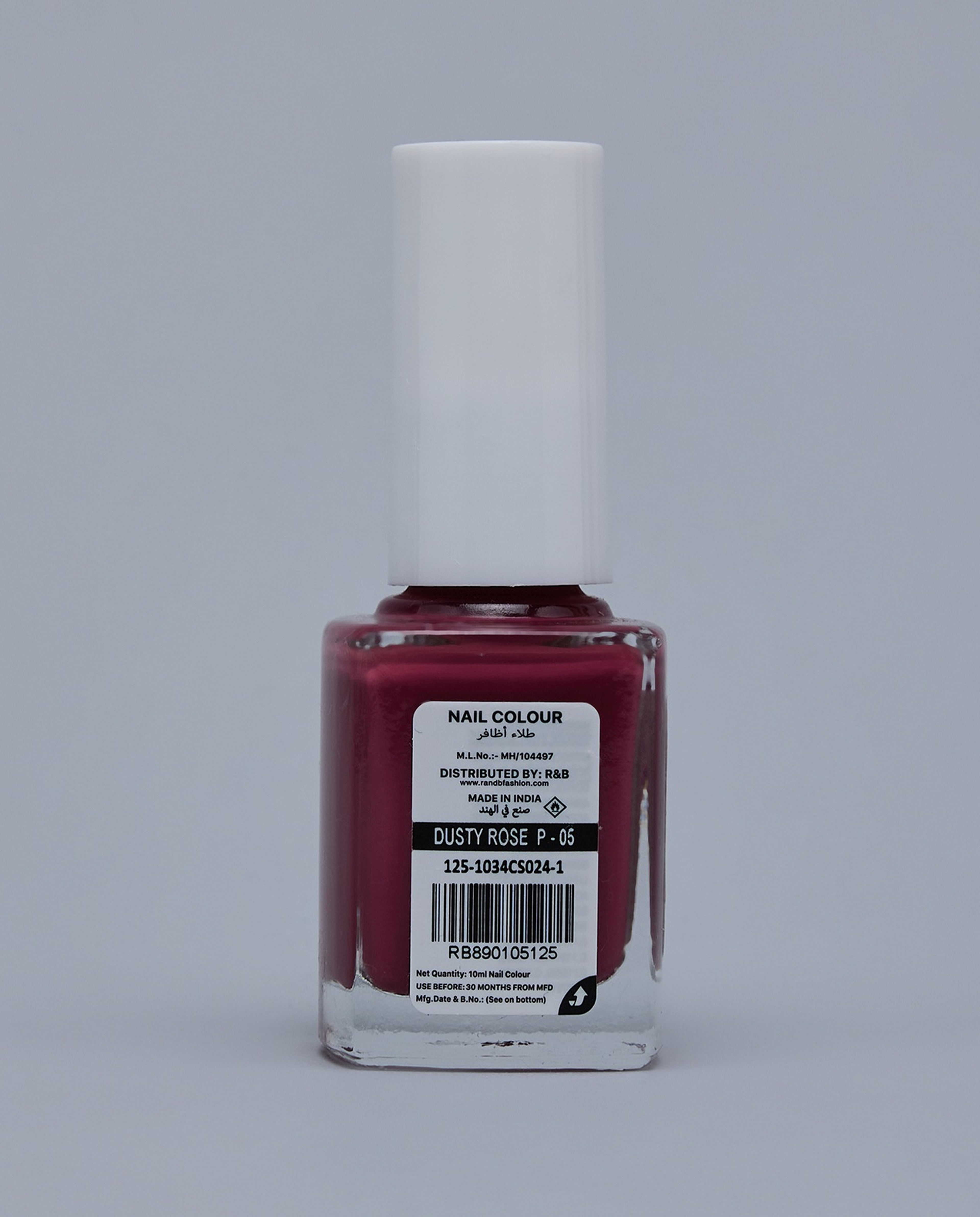 Mauve RB-138 Nail Polish, 10ml