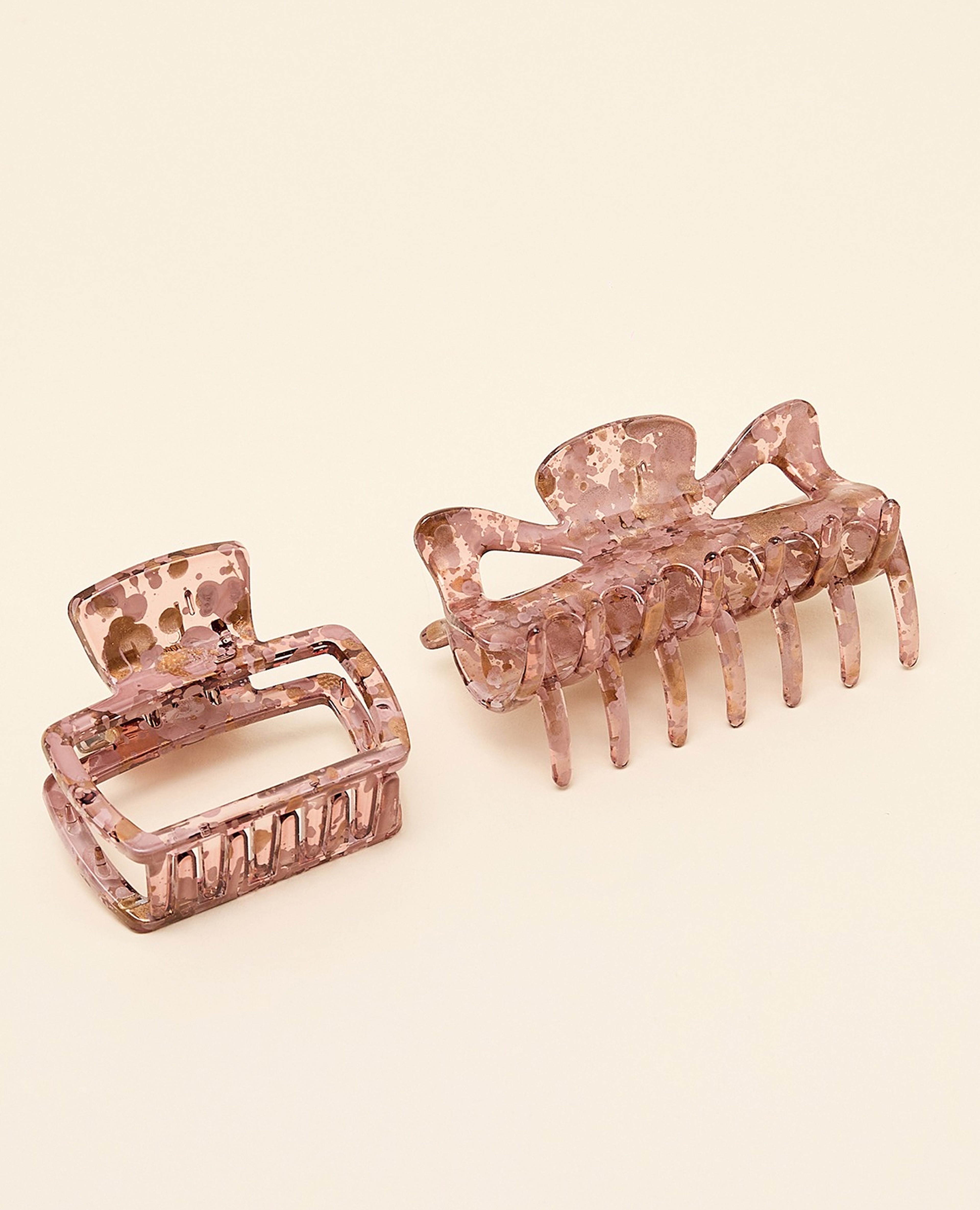 مشبك شعر- قطعتين