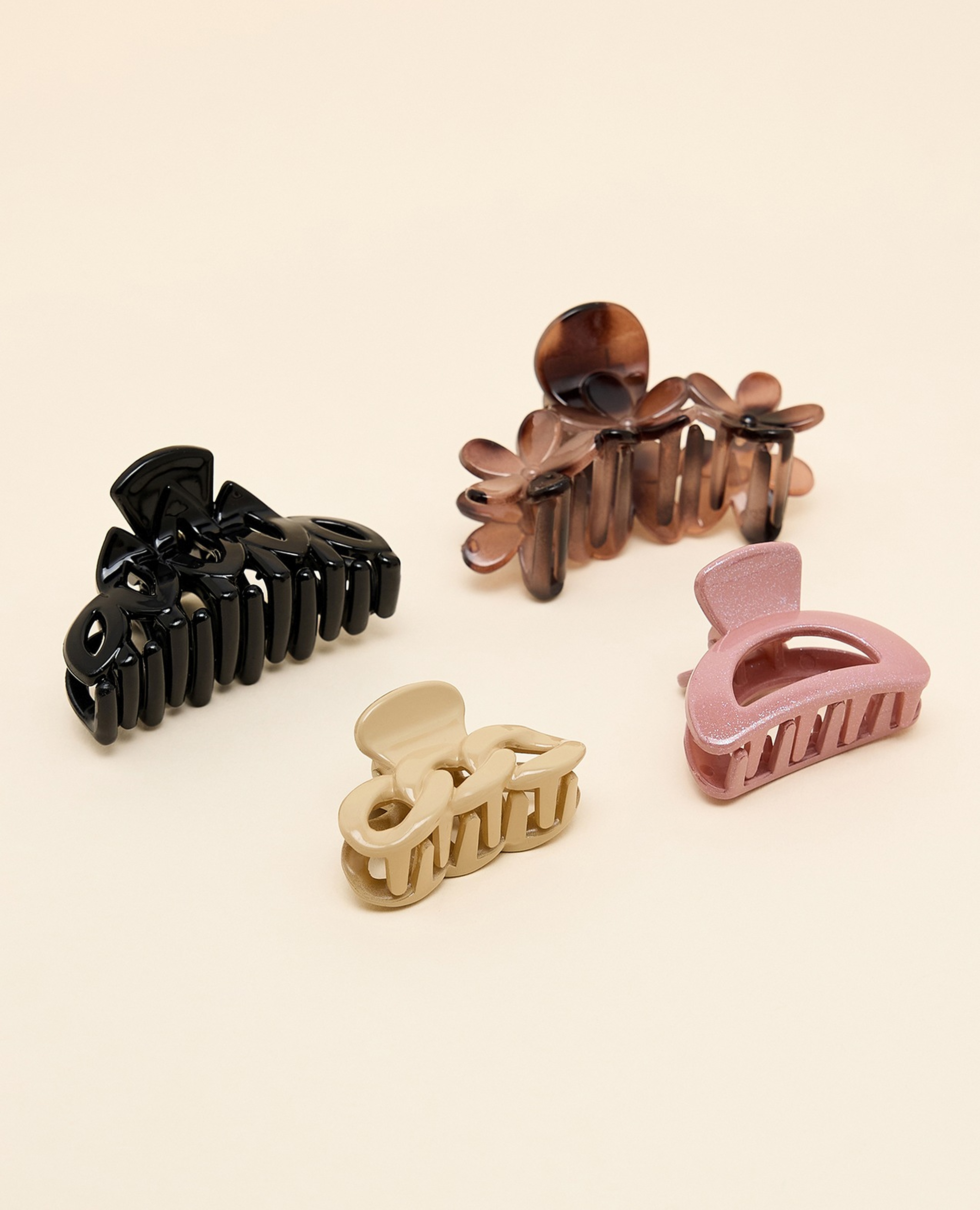 مشبك شعر - 4 قطع