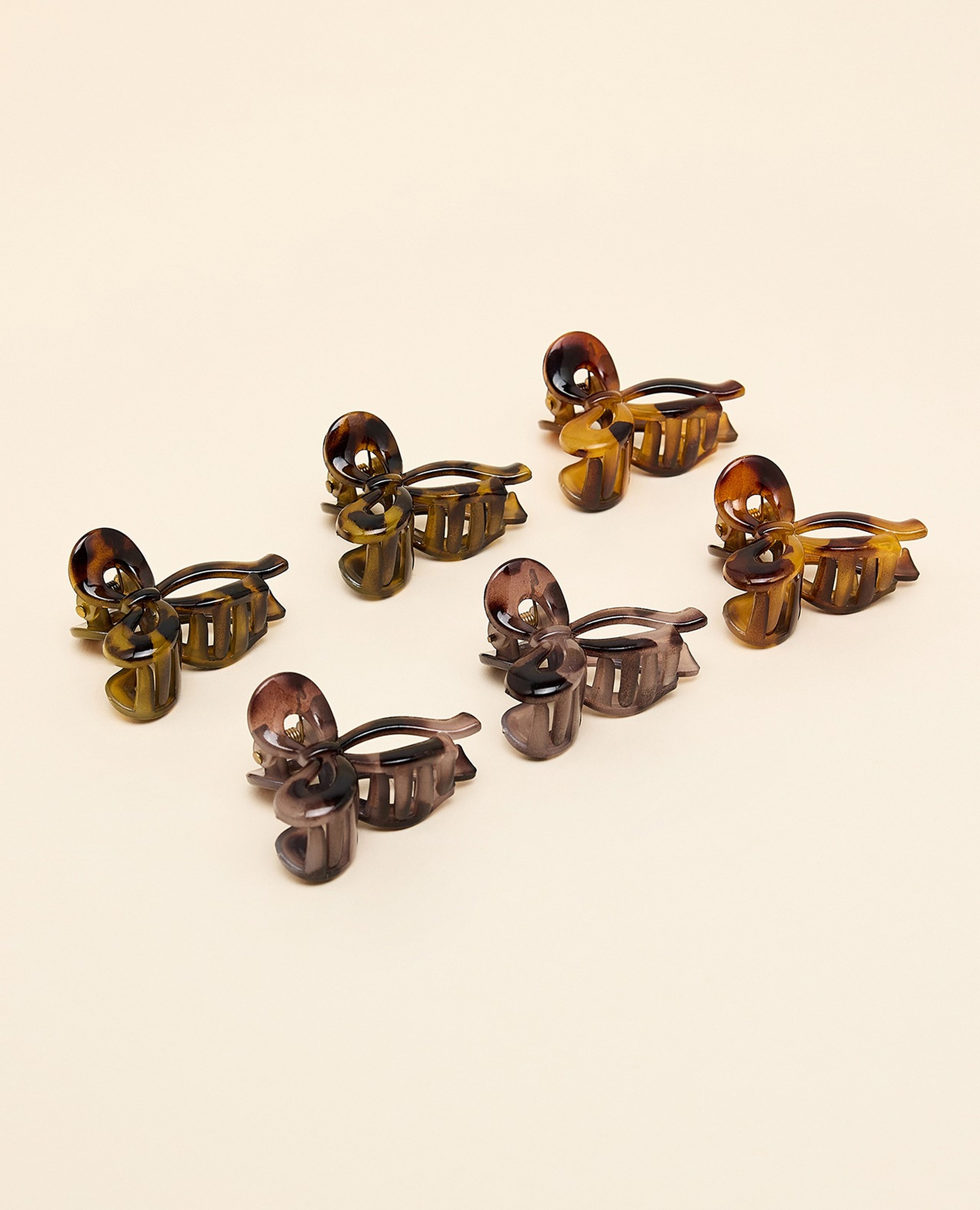 مشبك شعر - 6 قطع