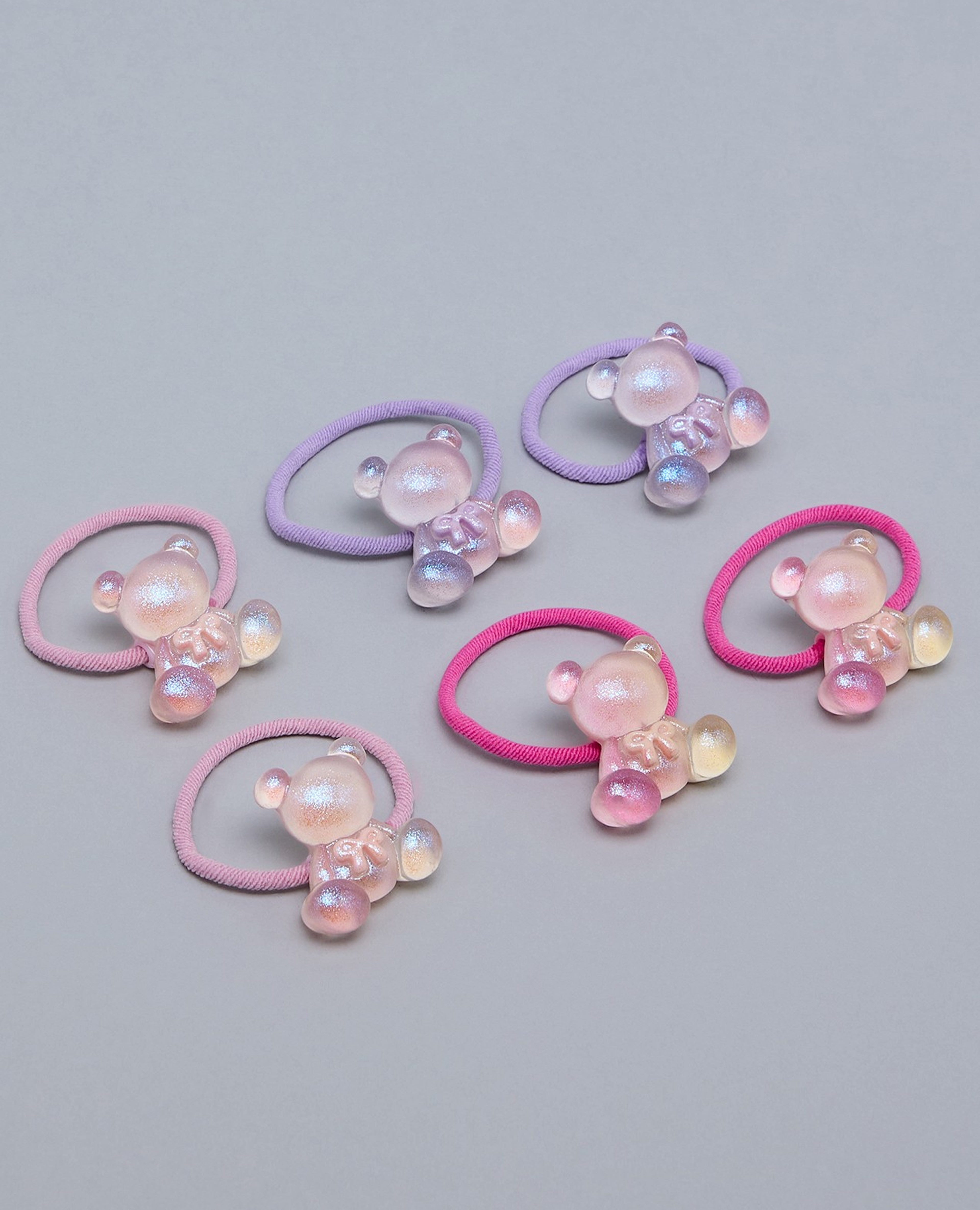 6 Piece Ponytail Bands