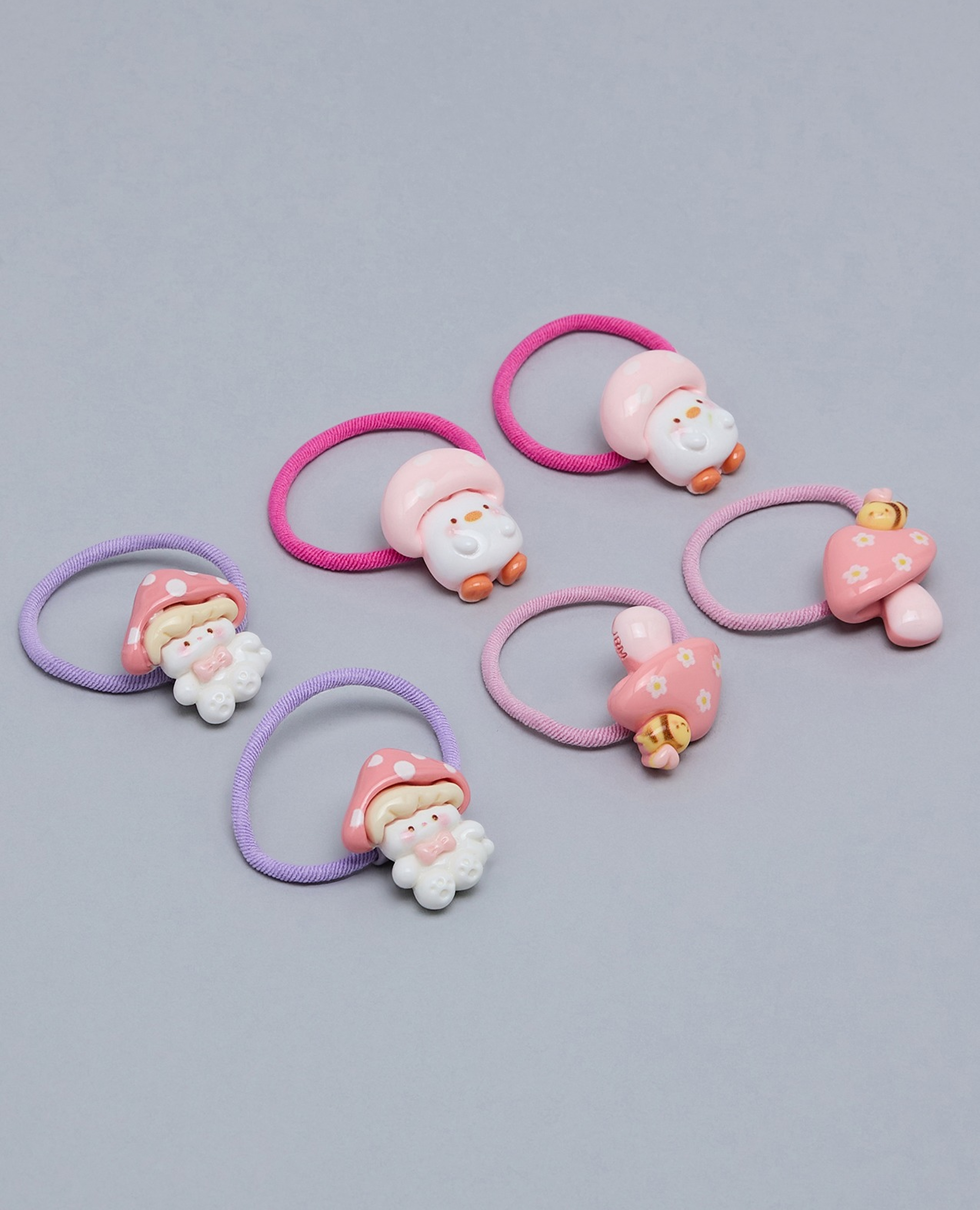 6 Piece Ponytail Bands