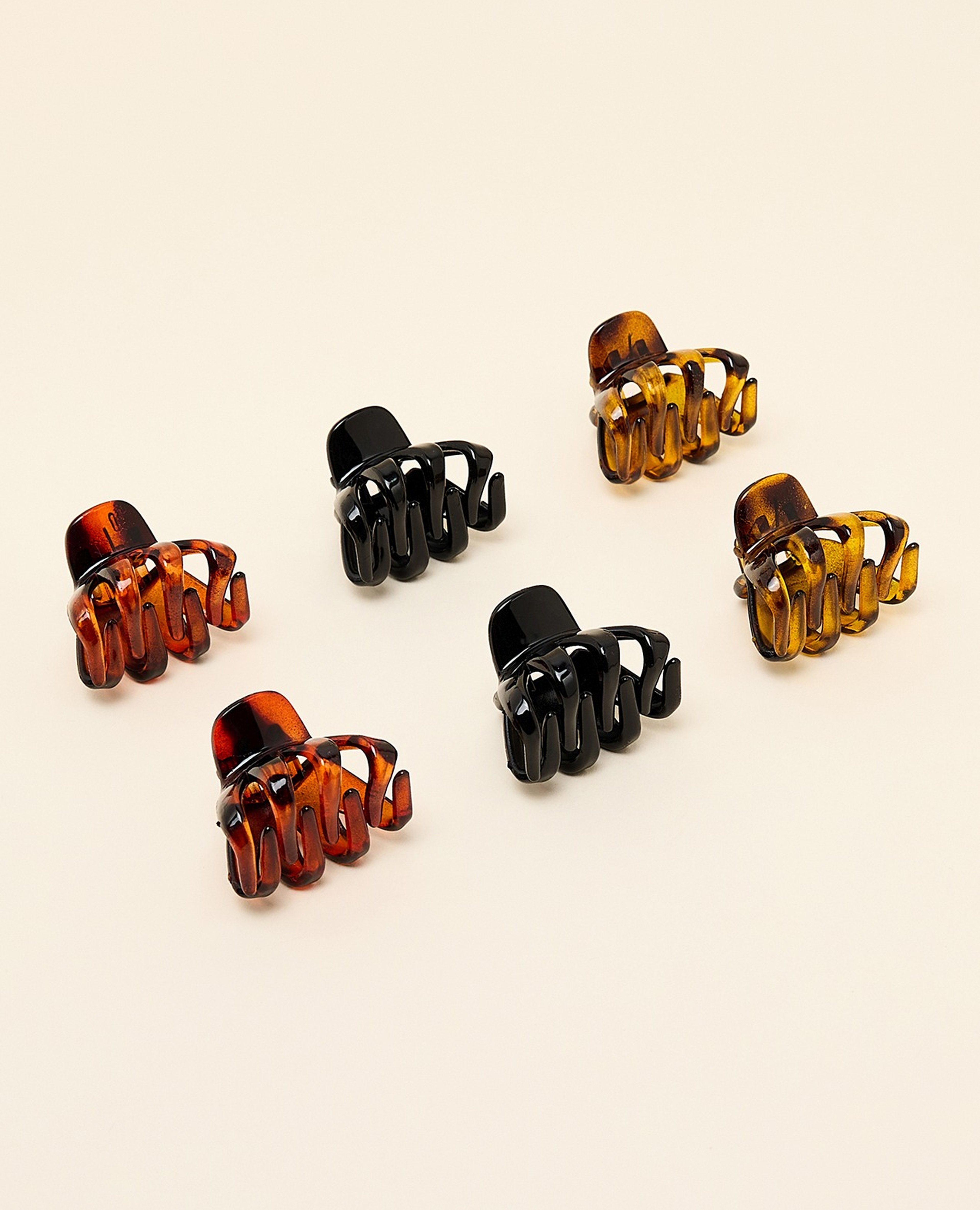 6 Piece Mini Claw Clips