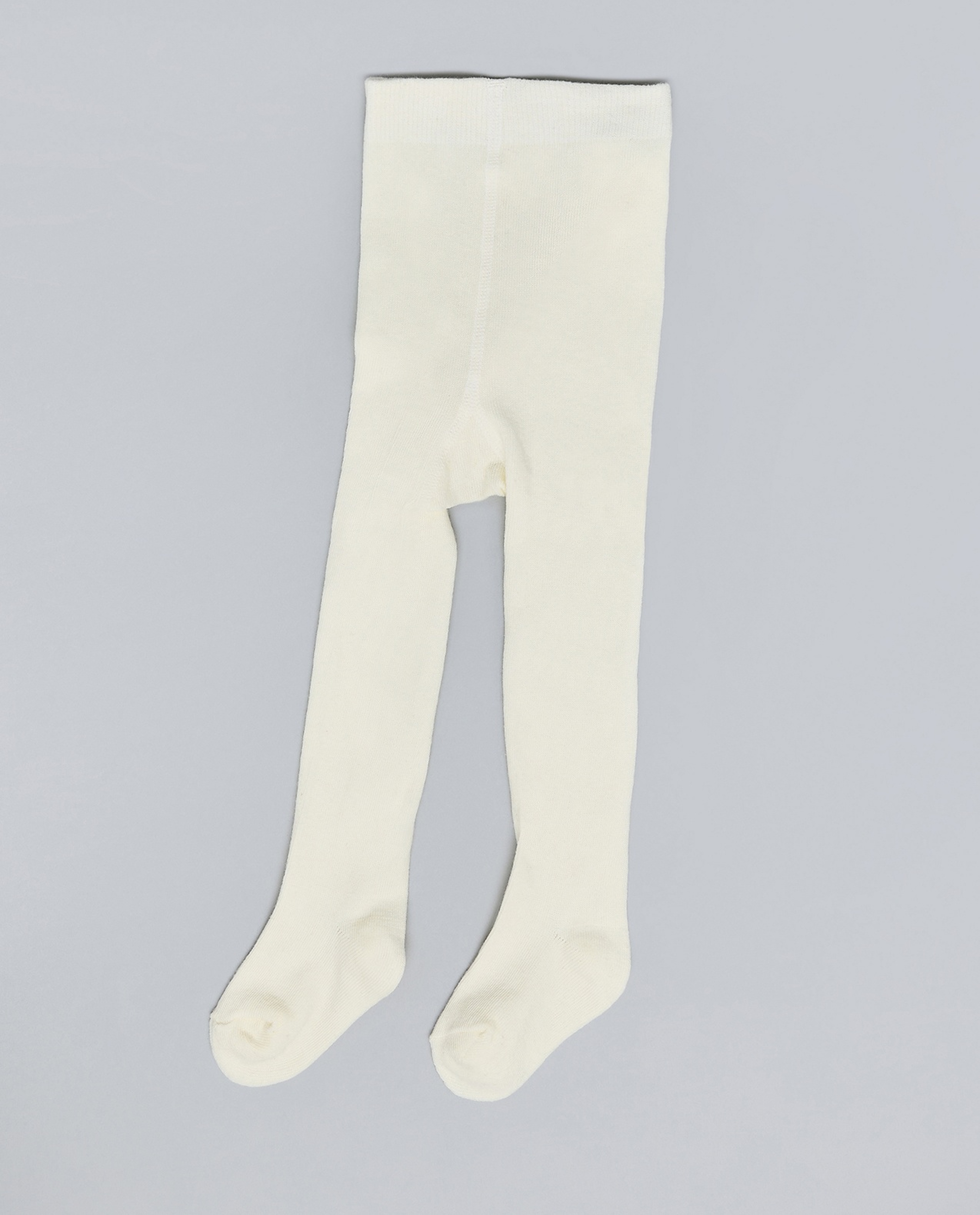 2 Pack Solid Footed Stockings