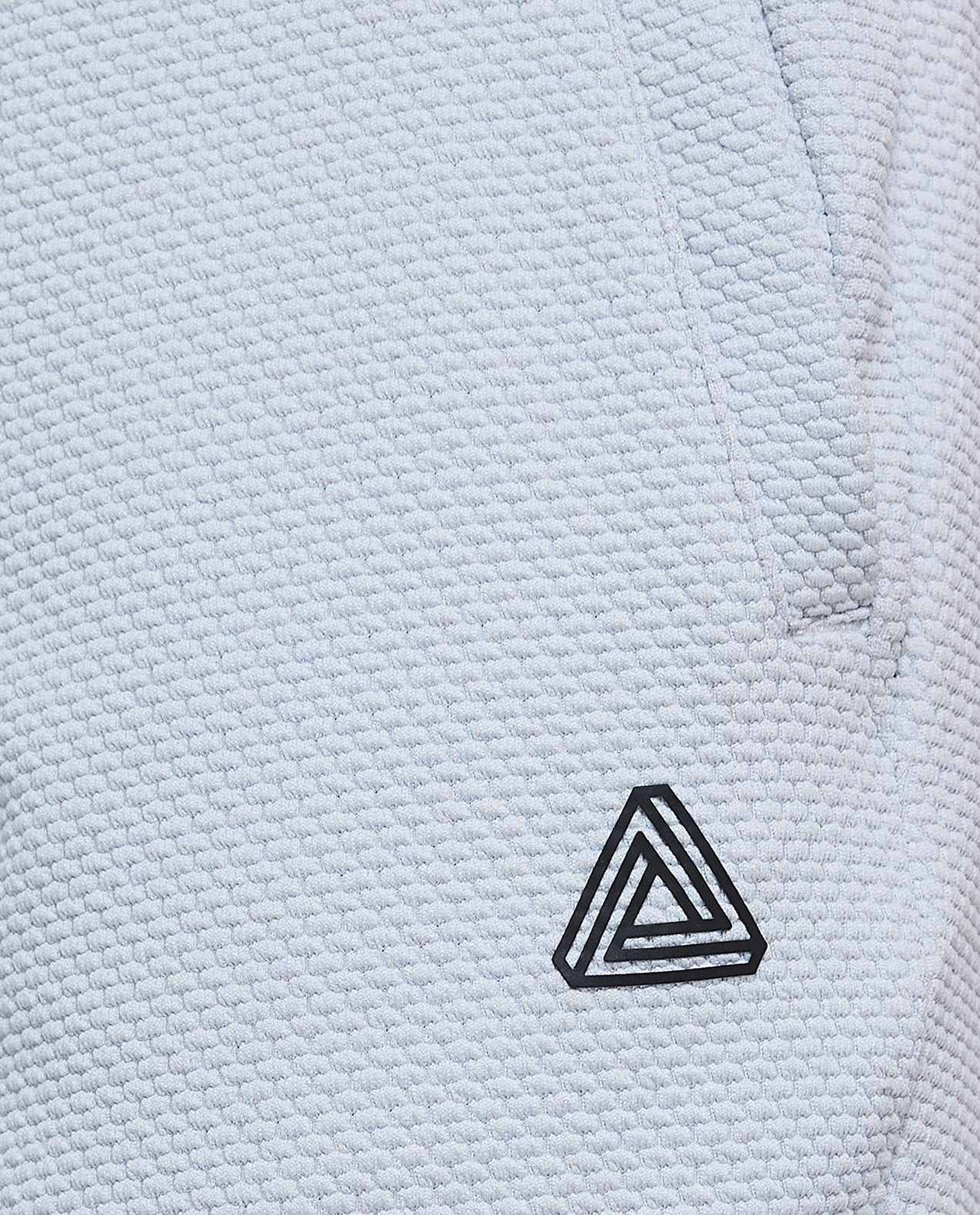 Textured Active Joggers with Drawstring Waist