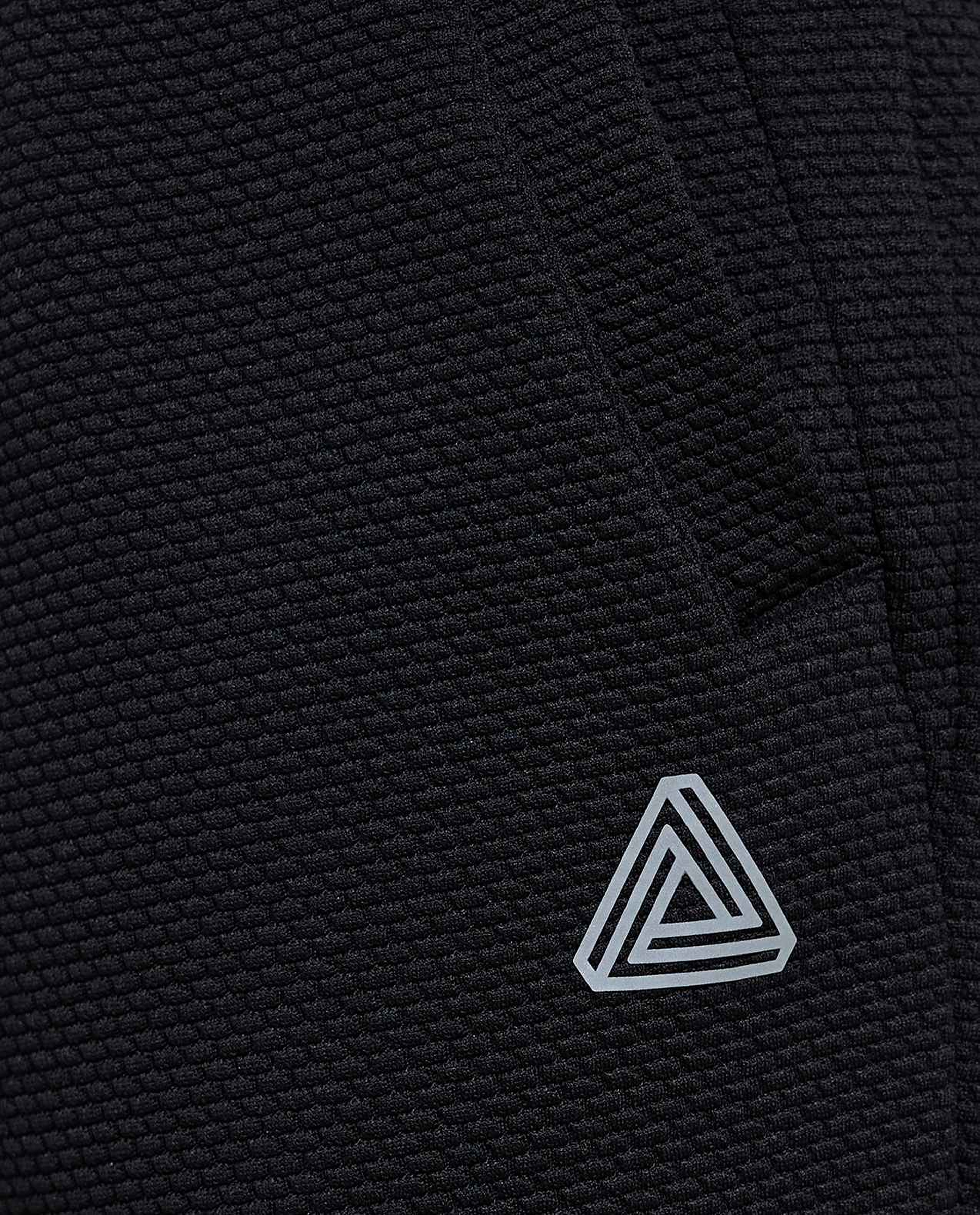 Textured Active Joggers with Drawstring Waist