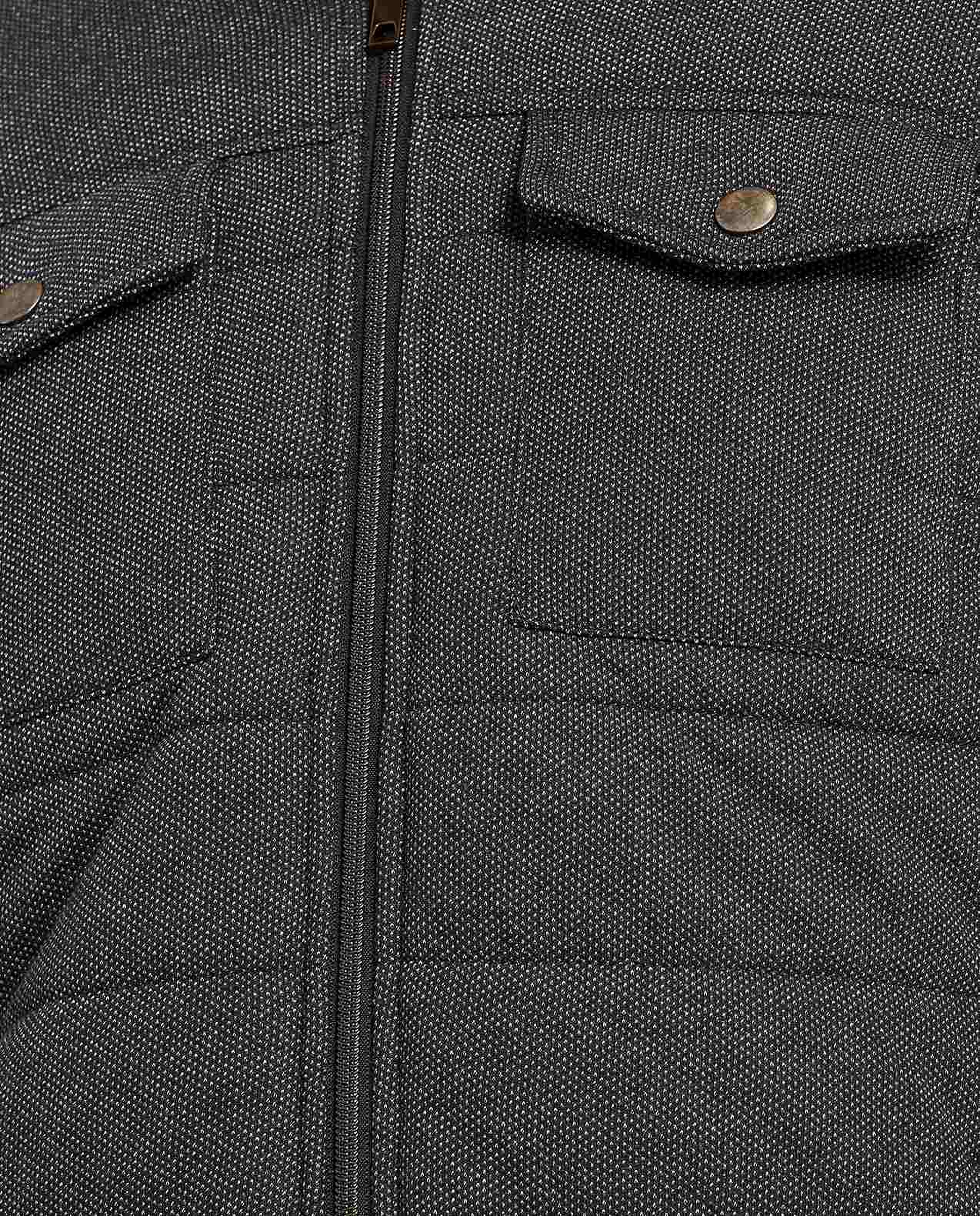 Quilted Jacket with Zipper Closure