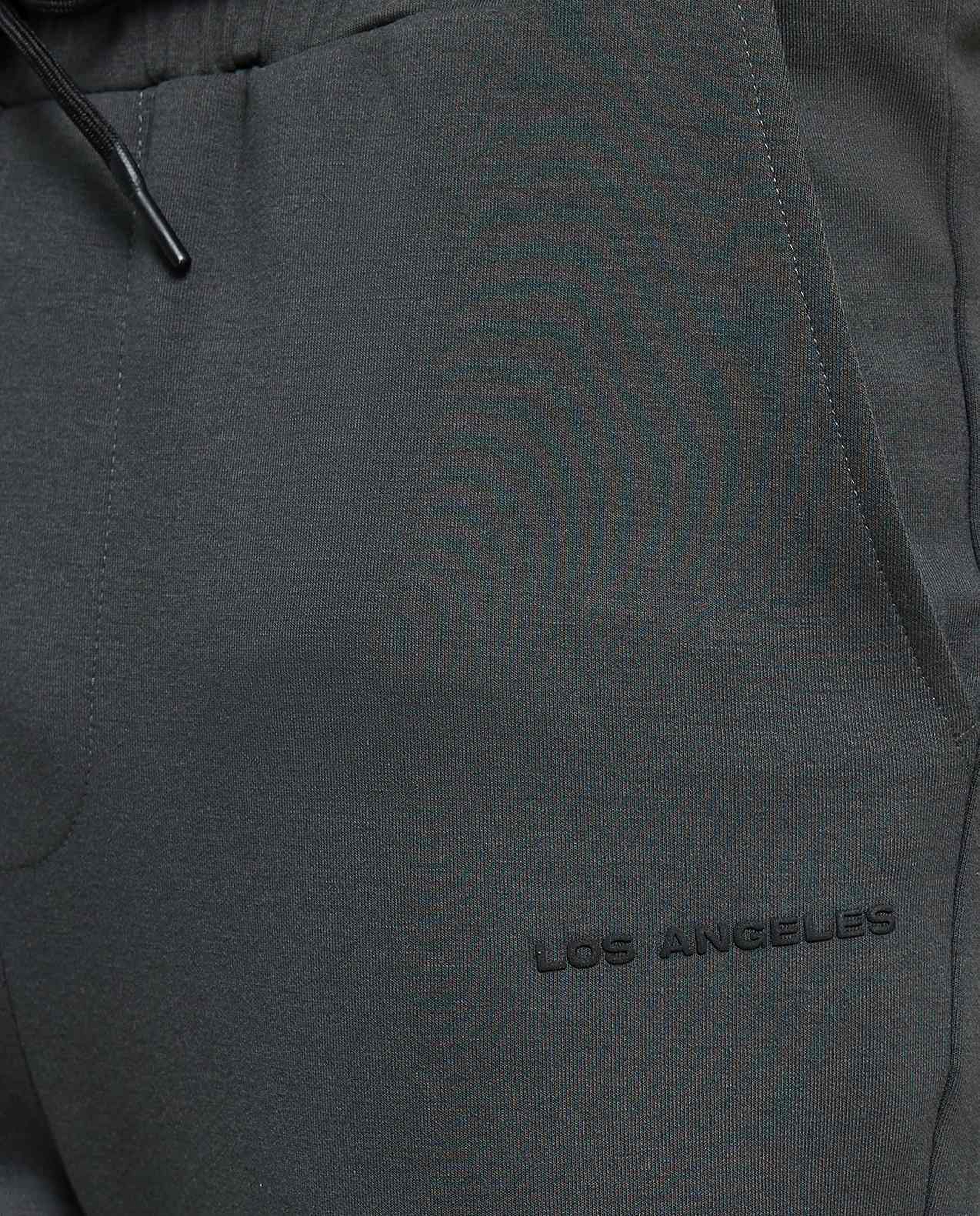 Solid Joggers with Drawstring Waist