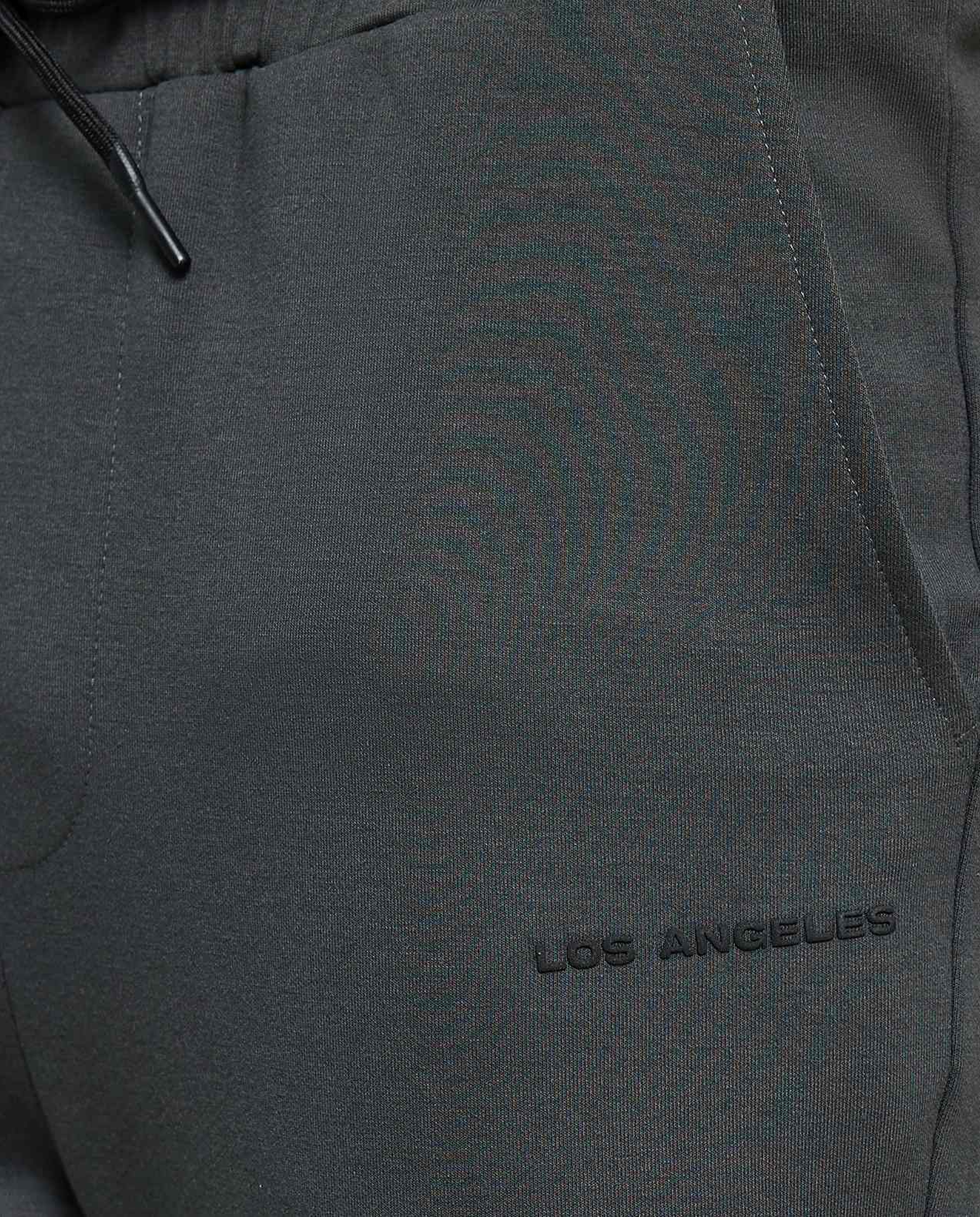 Solid Joggers with Drawstring Waist