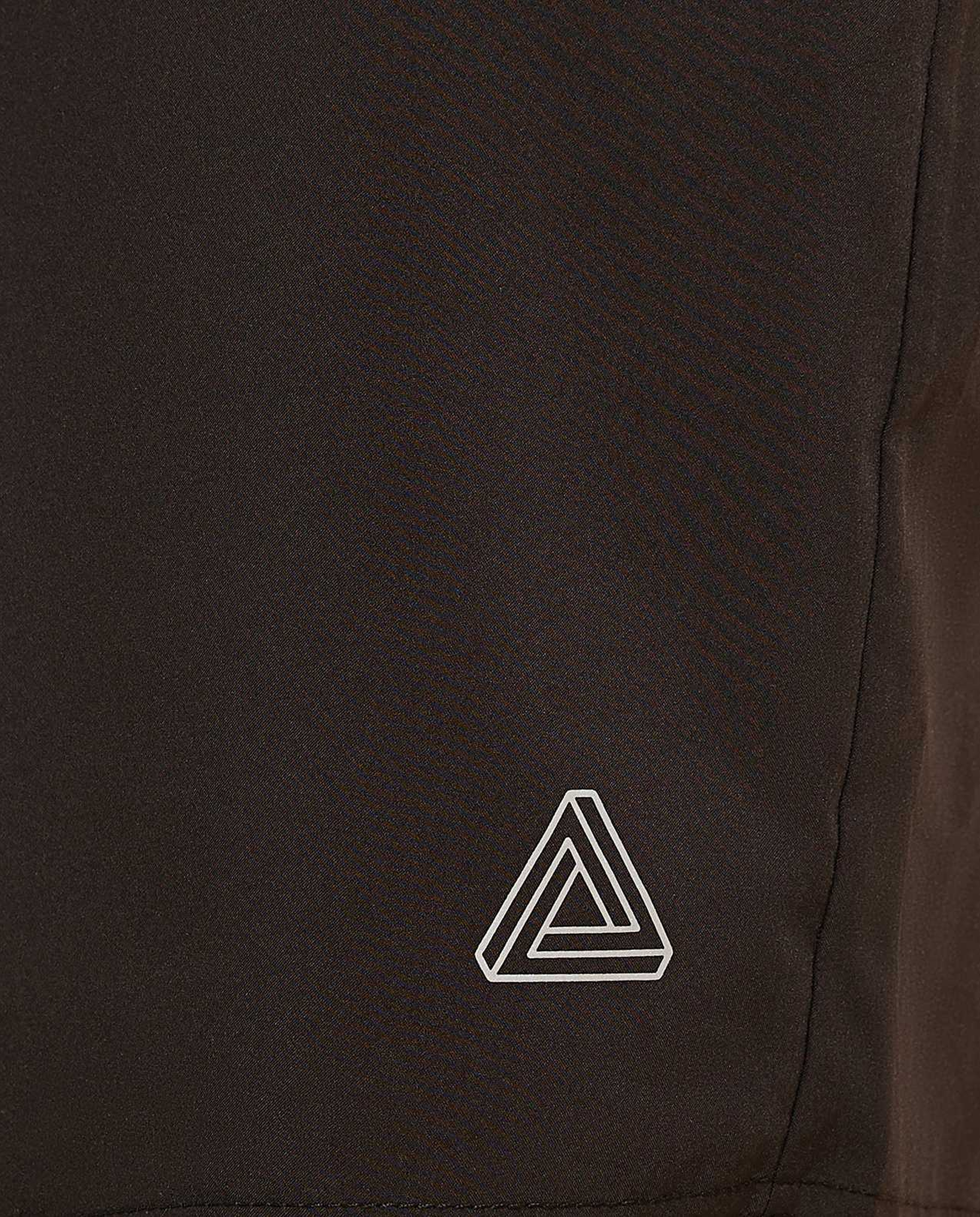 Logo Detail Active Shorts with Elastic Waist