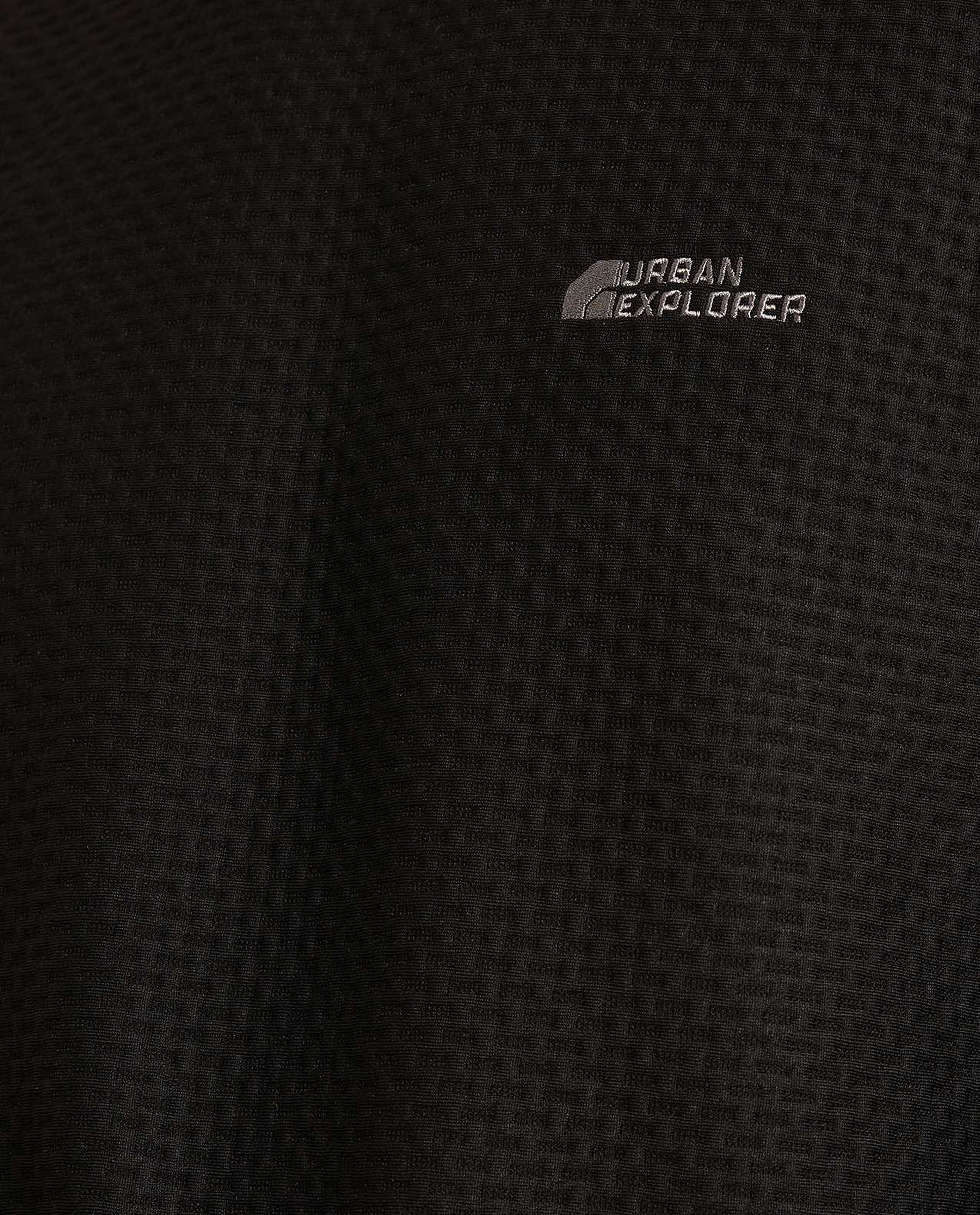 Print Detail Sweatshirt with Crew Neck and Long Sleeves