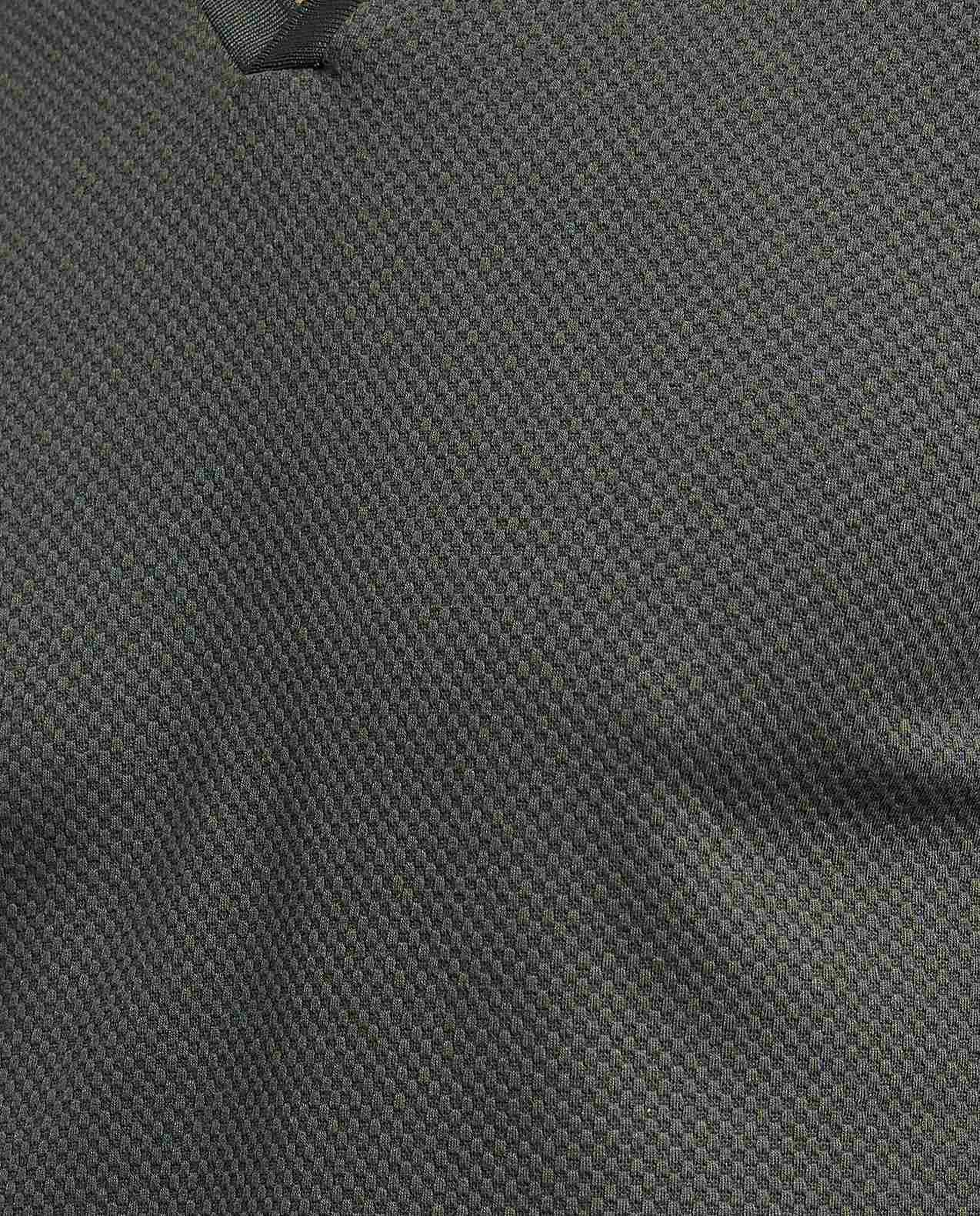 Contrast Trim Polo T-Shirt with Short Sleeves