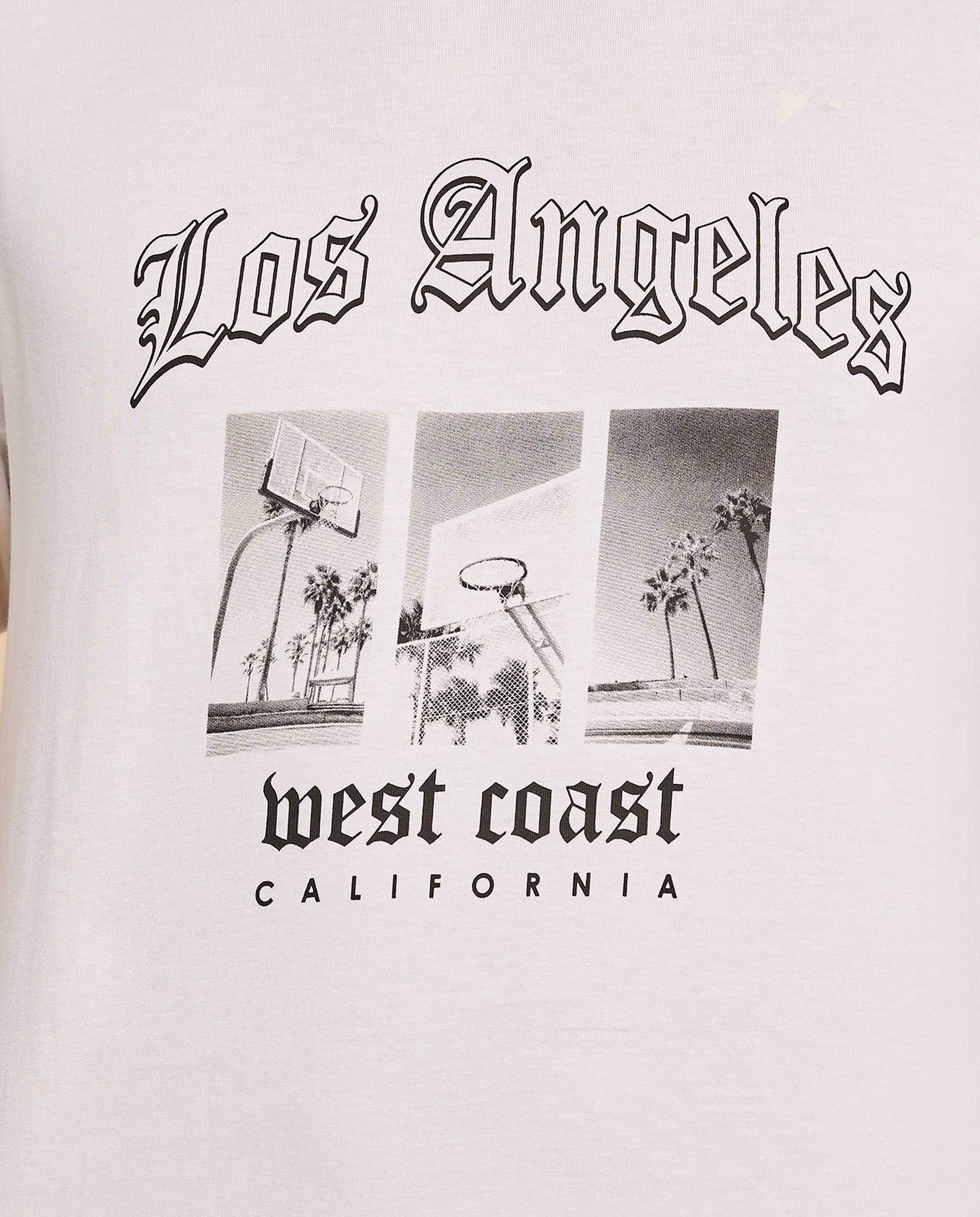 Printed T-Shirt with Crew Neck and Short Sleeves