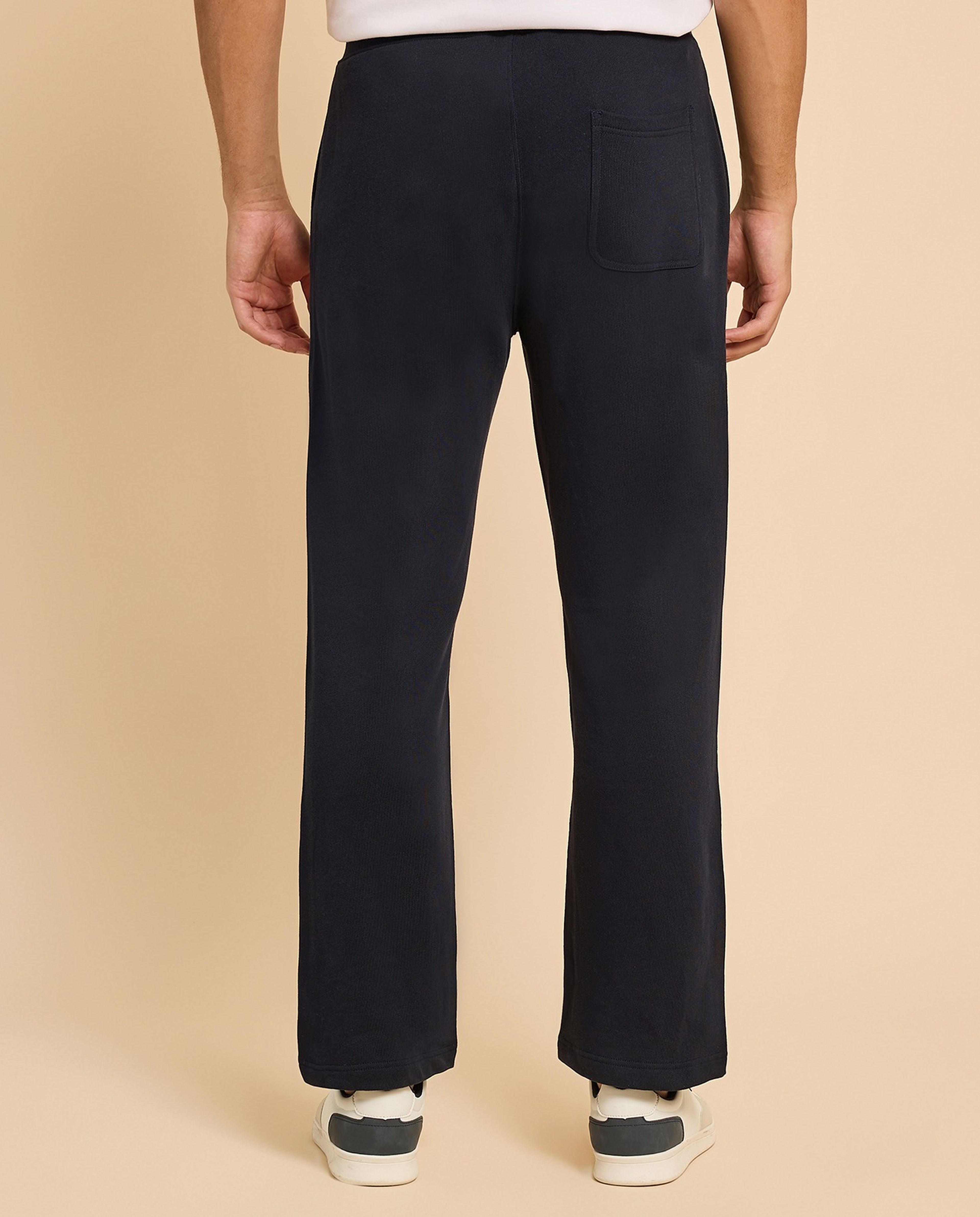 Appliqued Joggers with Drawstring Waist