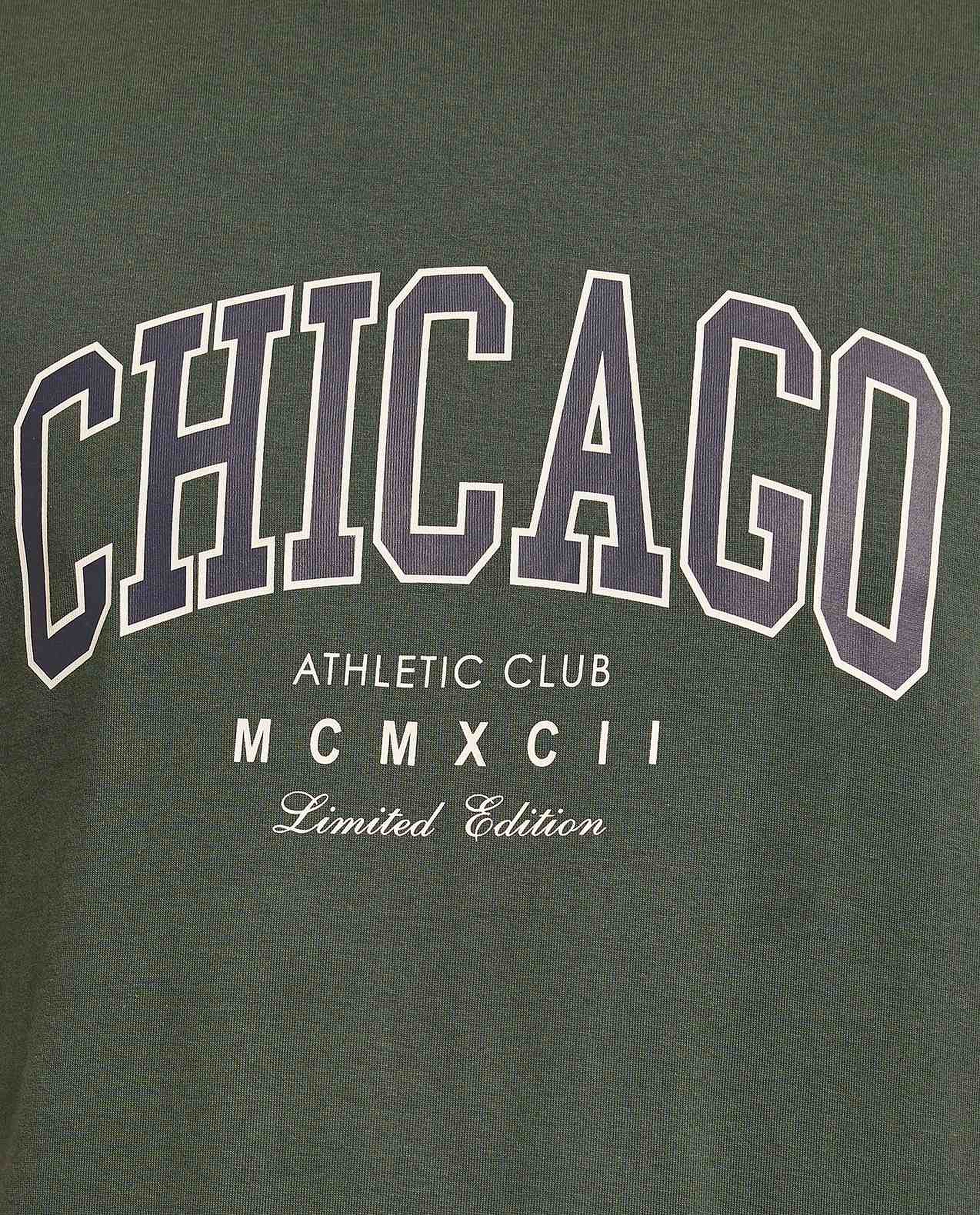 Typography Print T-Shirt with Crew Neck and Short Sleeves