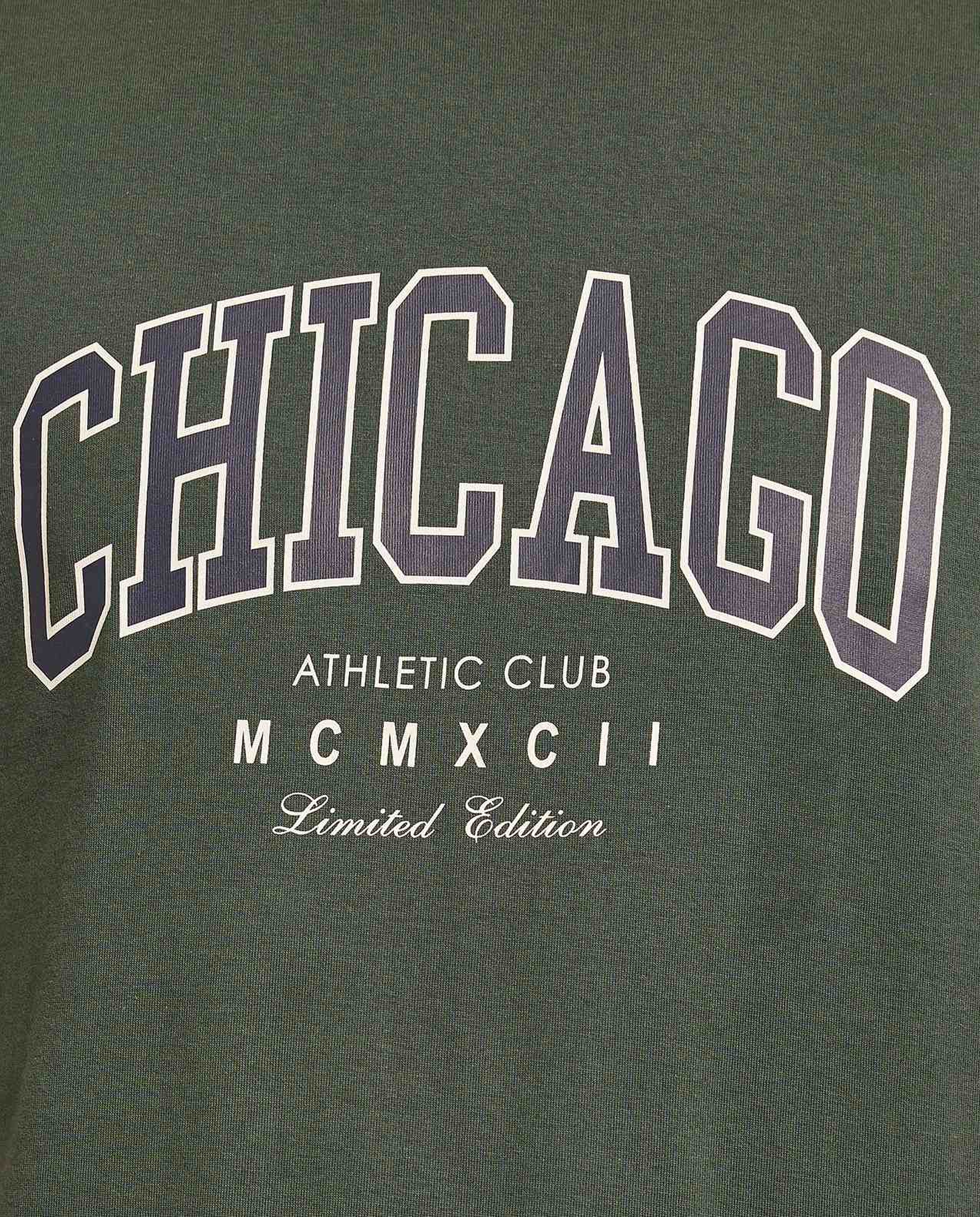 Typography Print T-Shirt with Crew Neck and Short Sleeves