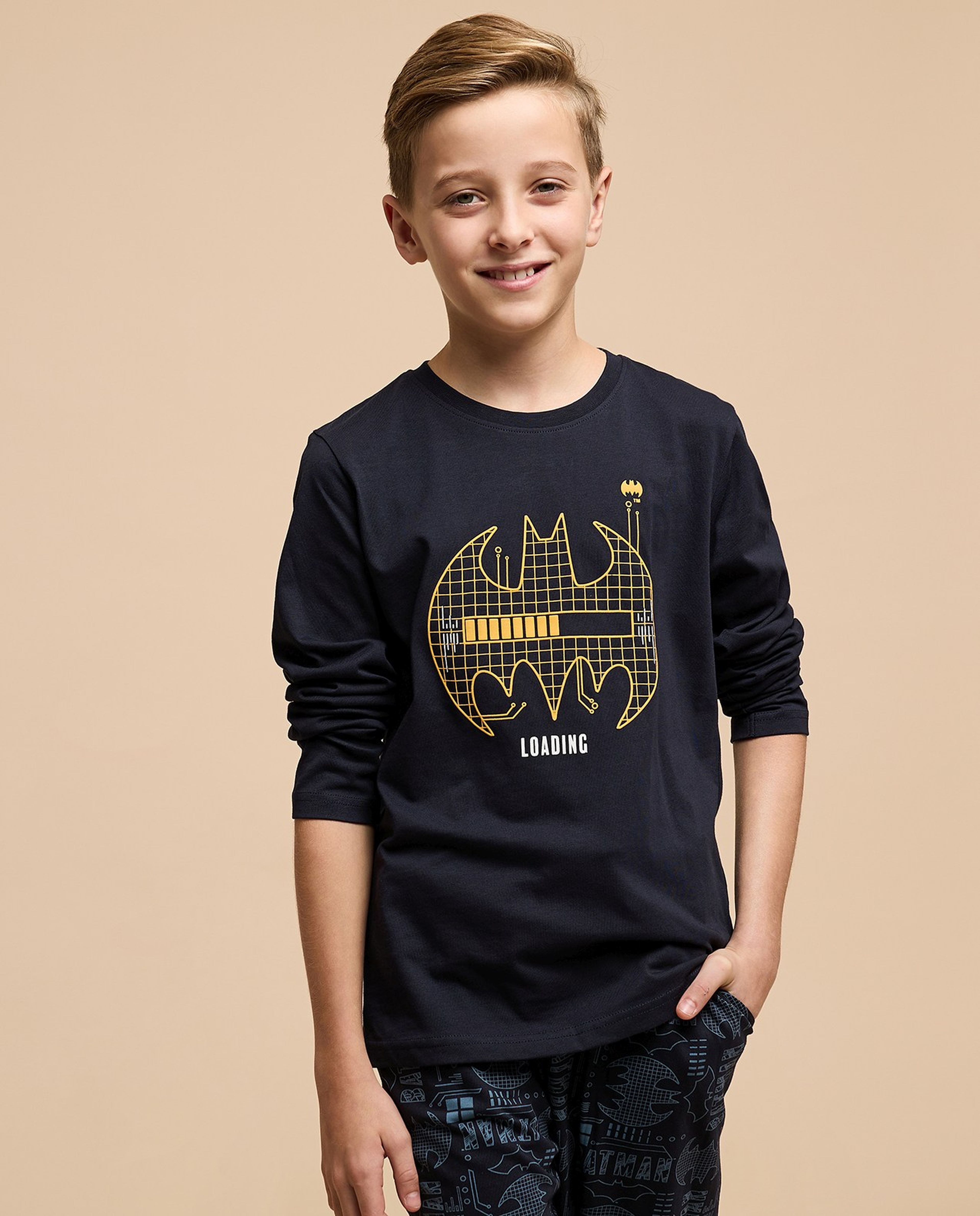 Batman Printed Pyjama Set