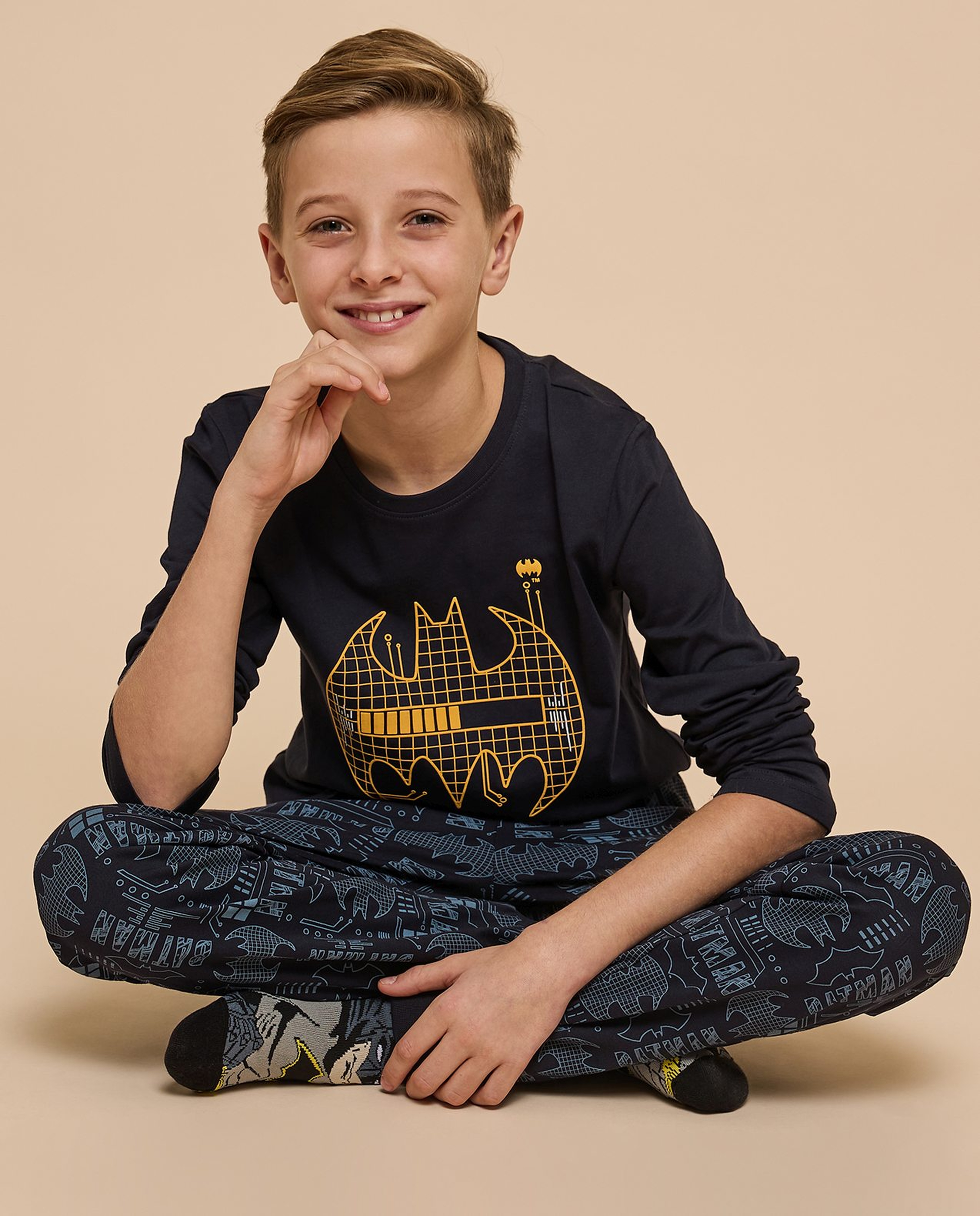 Batman Printed Pyjama Set