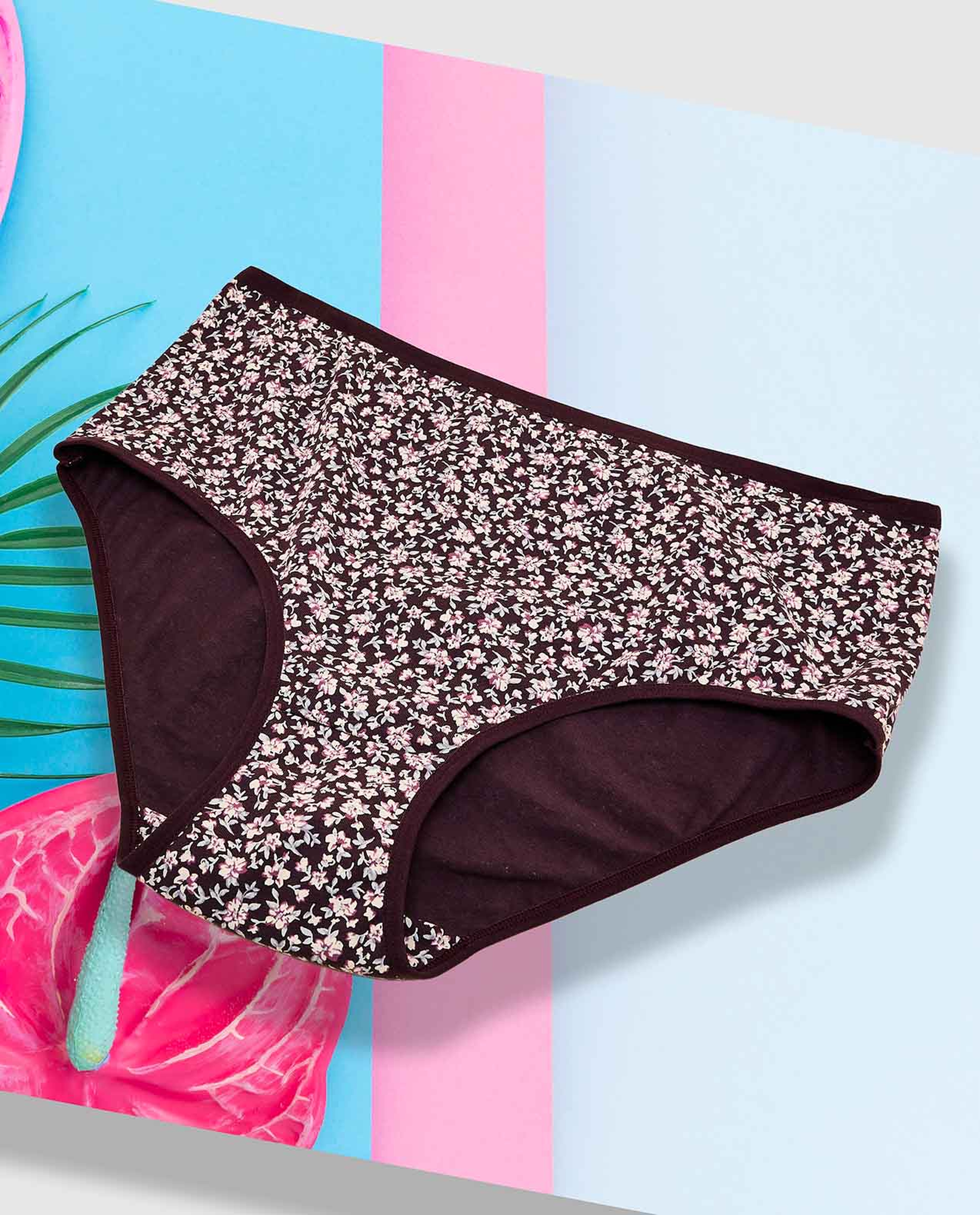 3 Pack Printed Full Briefs