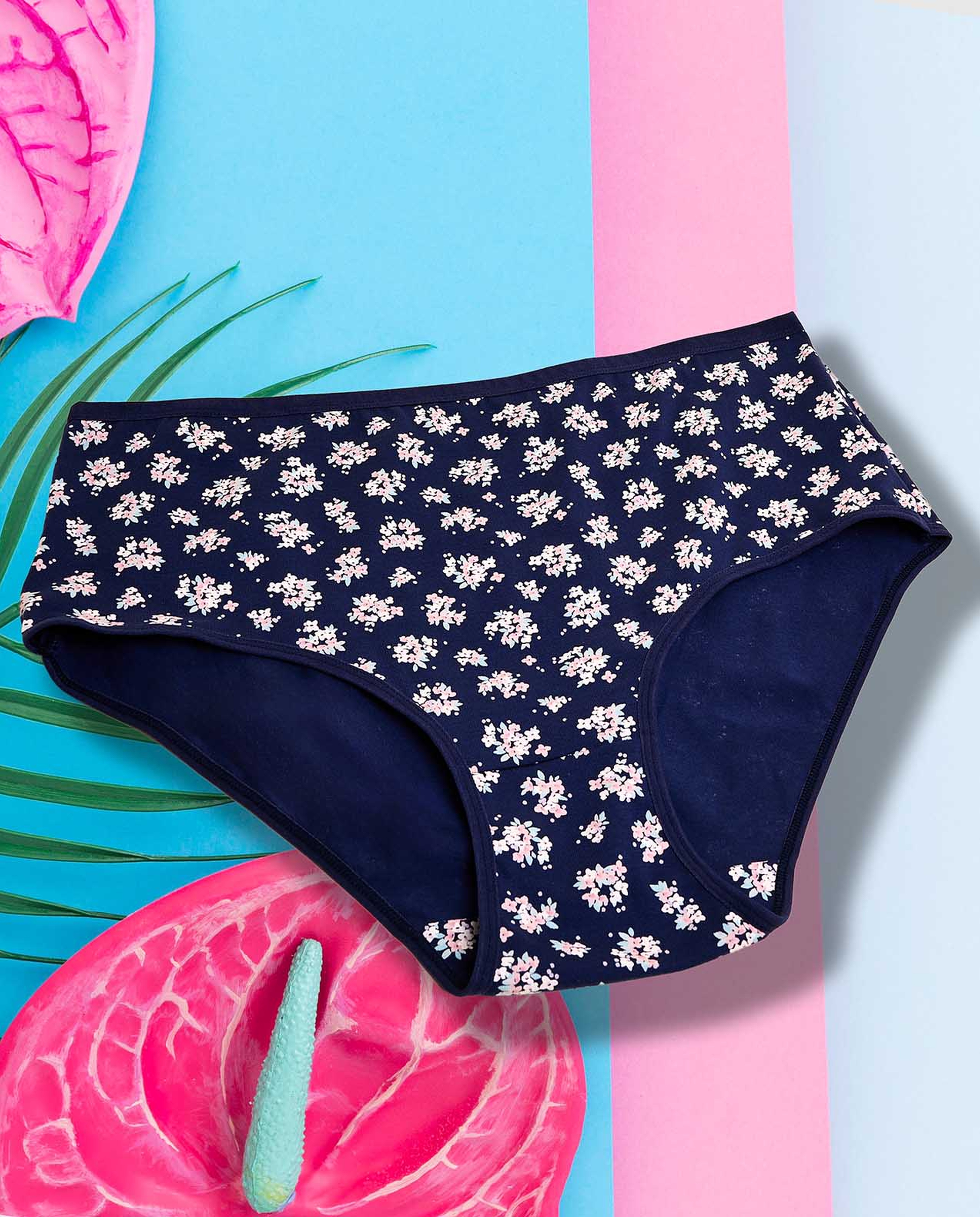 3 Pack Printed Full Briefs