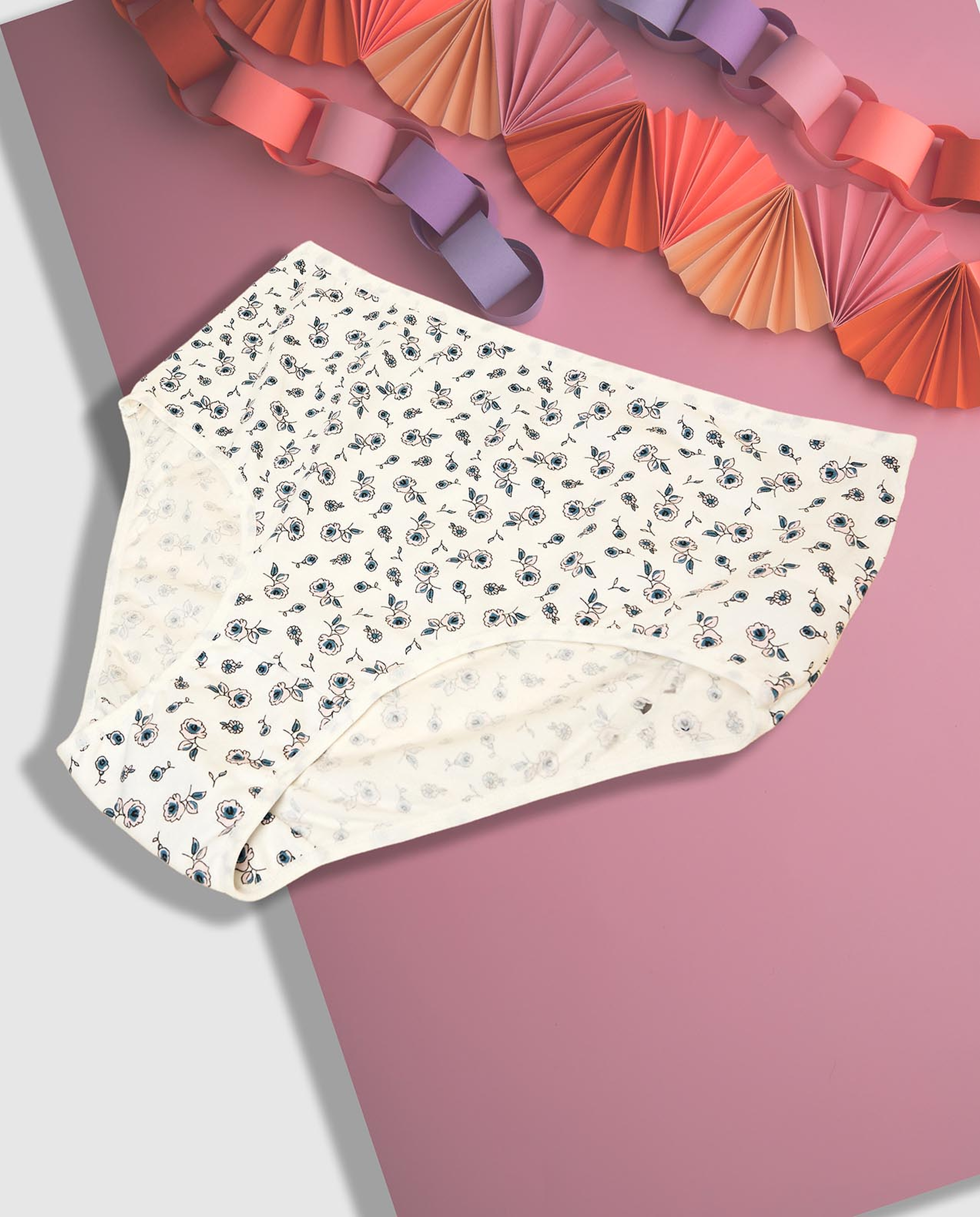 3 Pack Printed Full Briefs