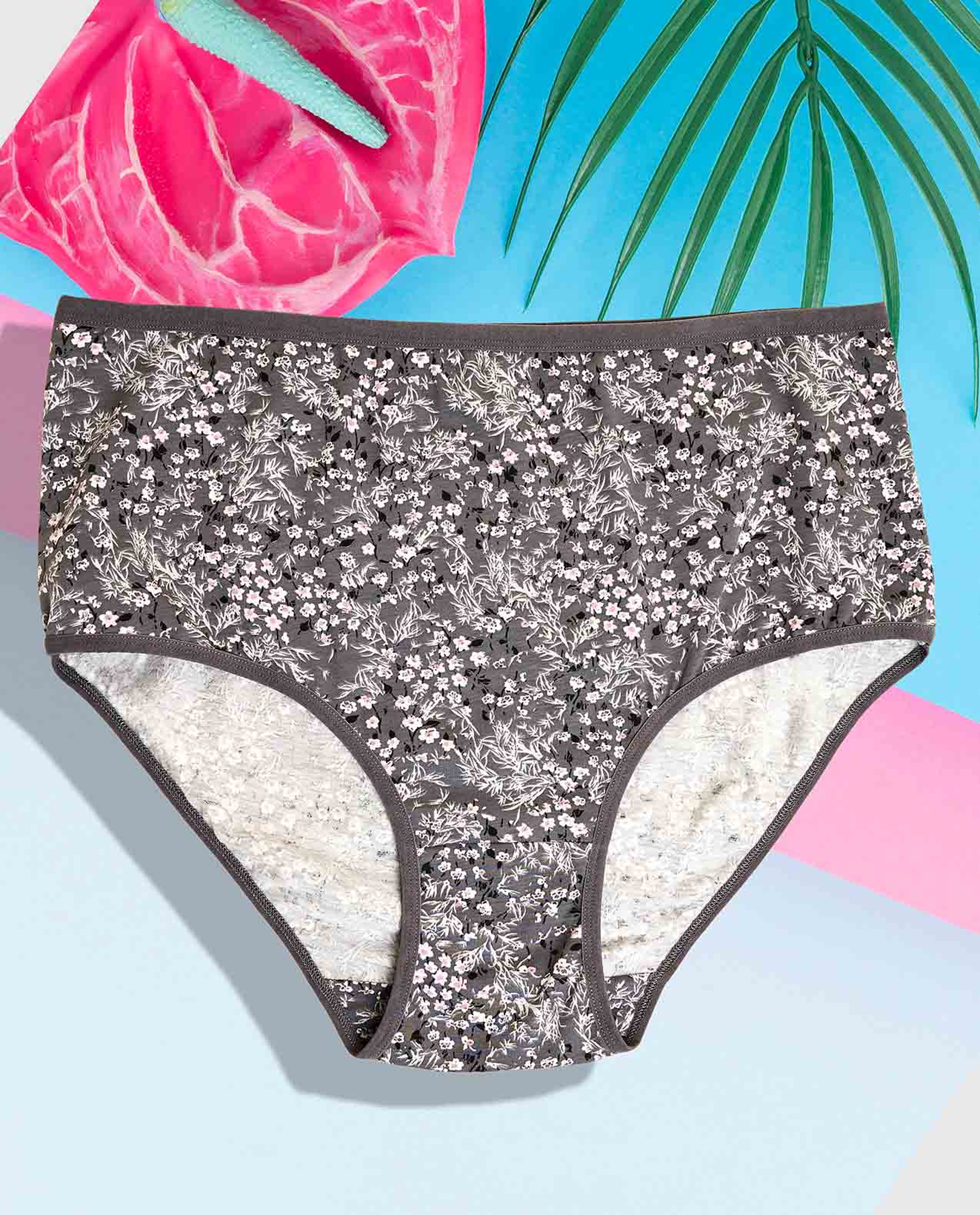 3 Pack Printed Full Briefs