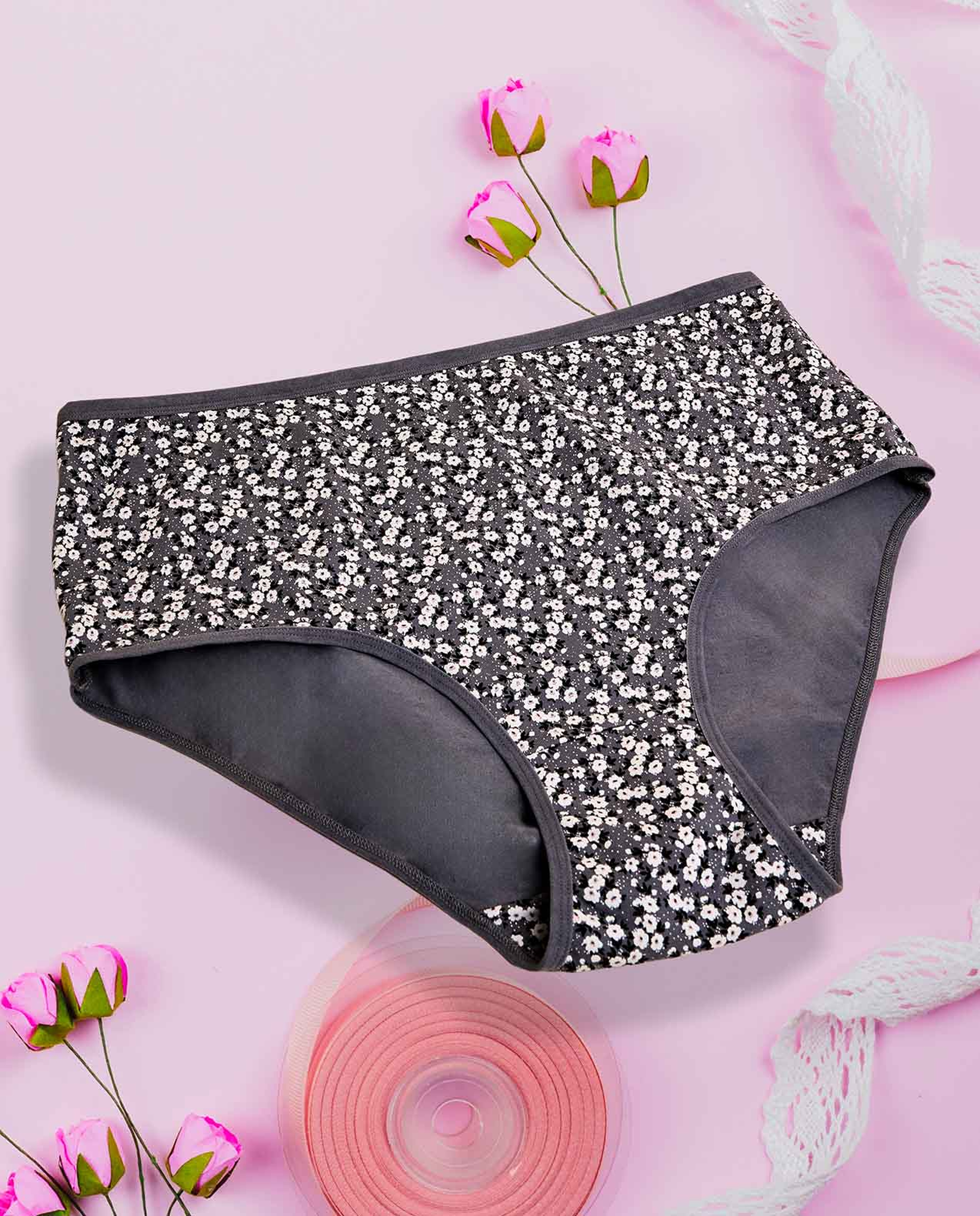 3 Pack Printed Full Briefs