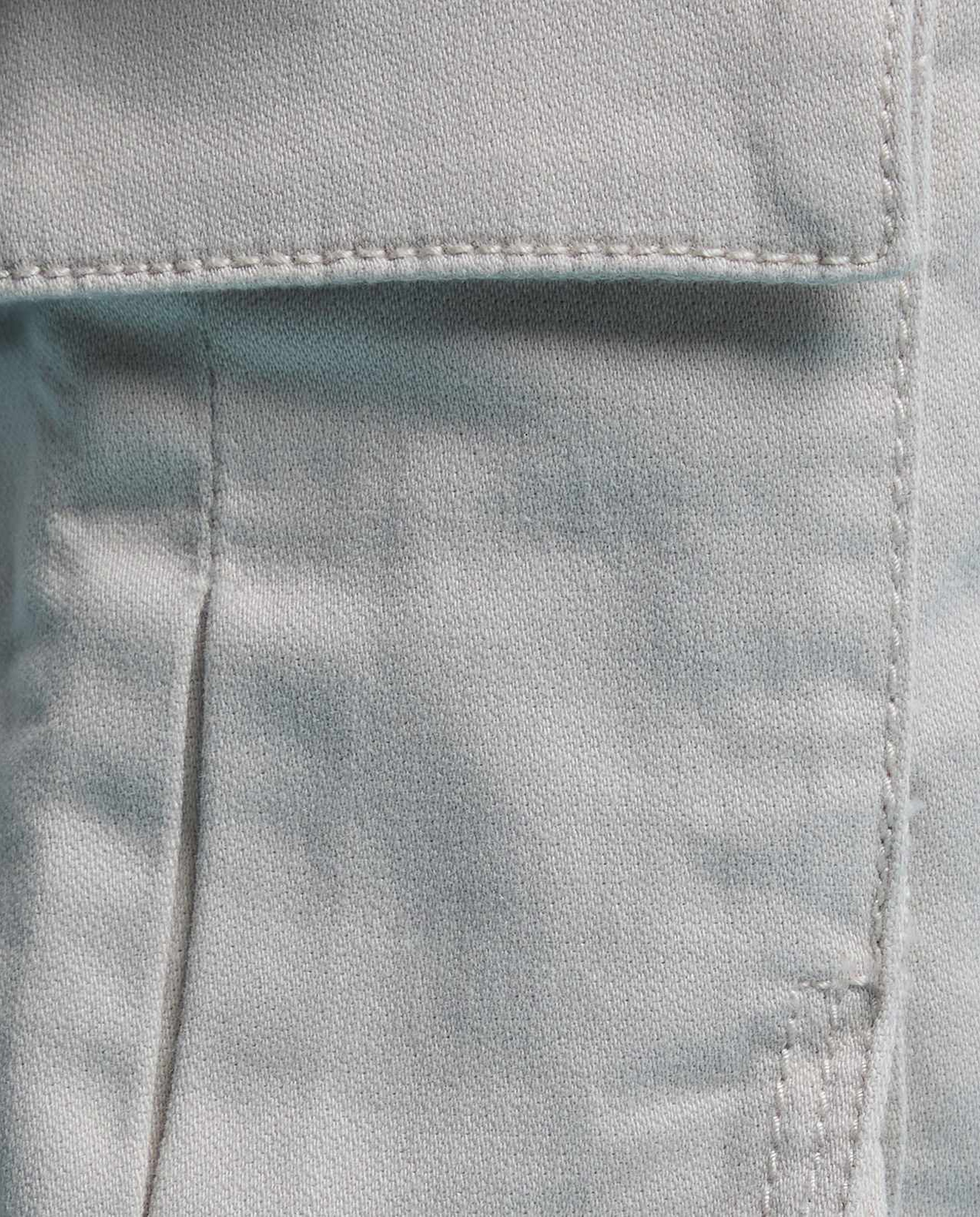 Solid Cargo Joggers with Drawstring Waist