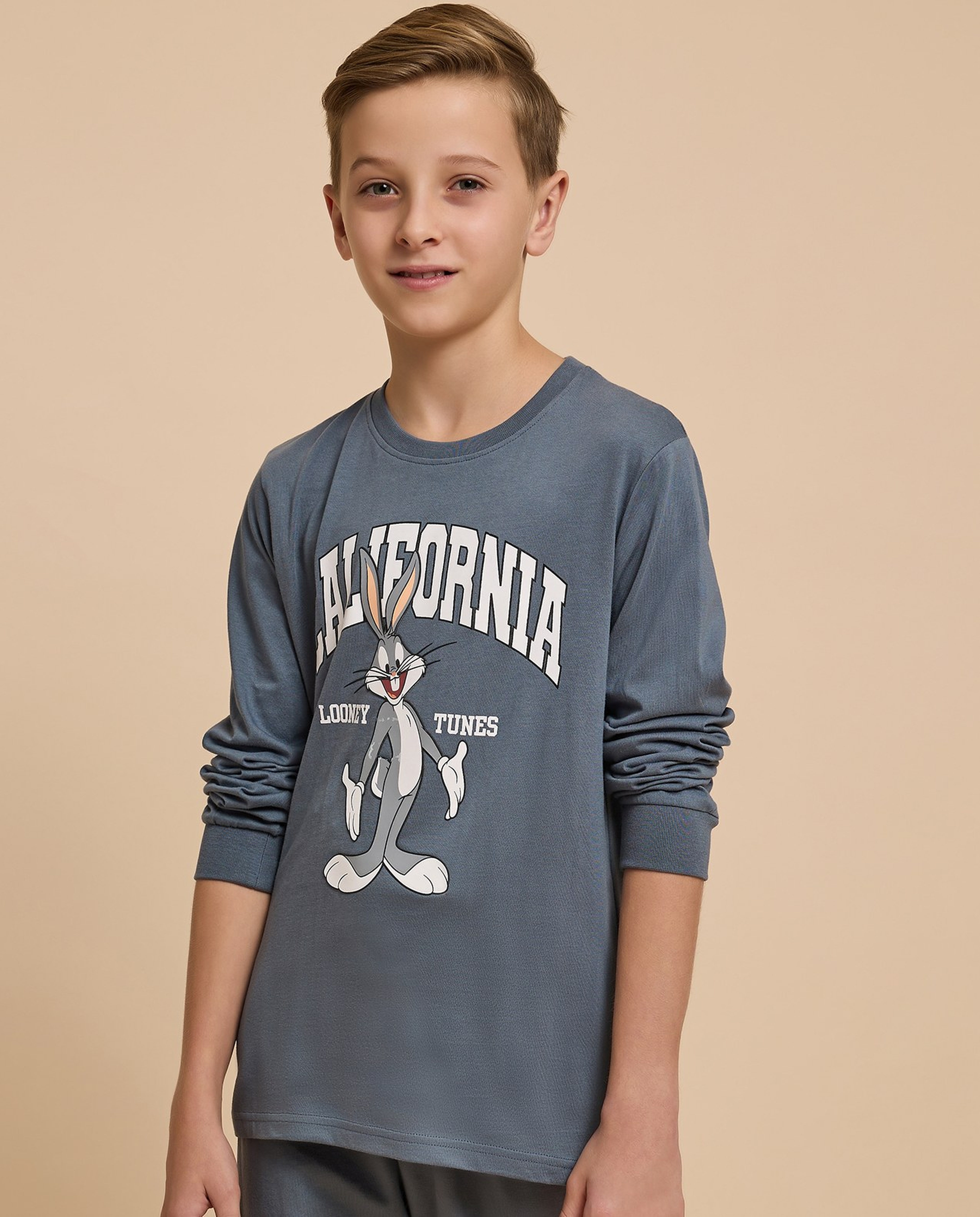 Looney Tunes Printed Pyjama Set