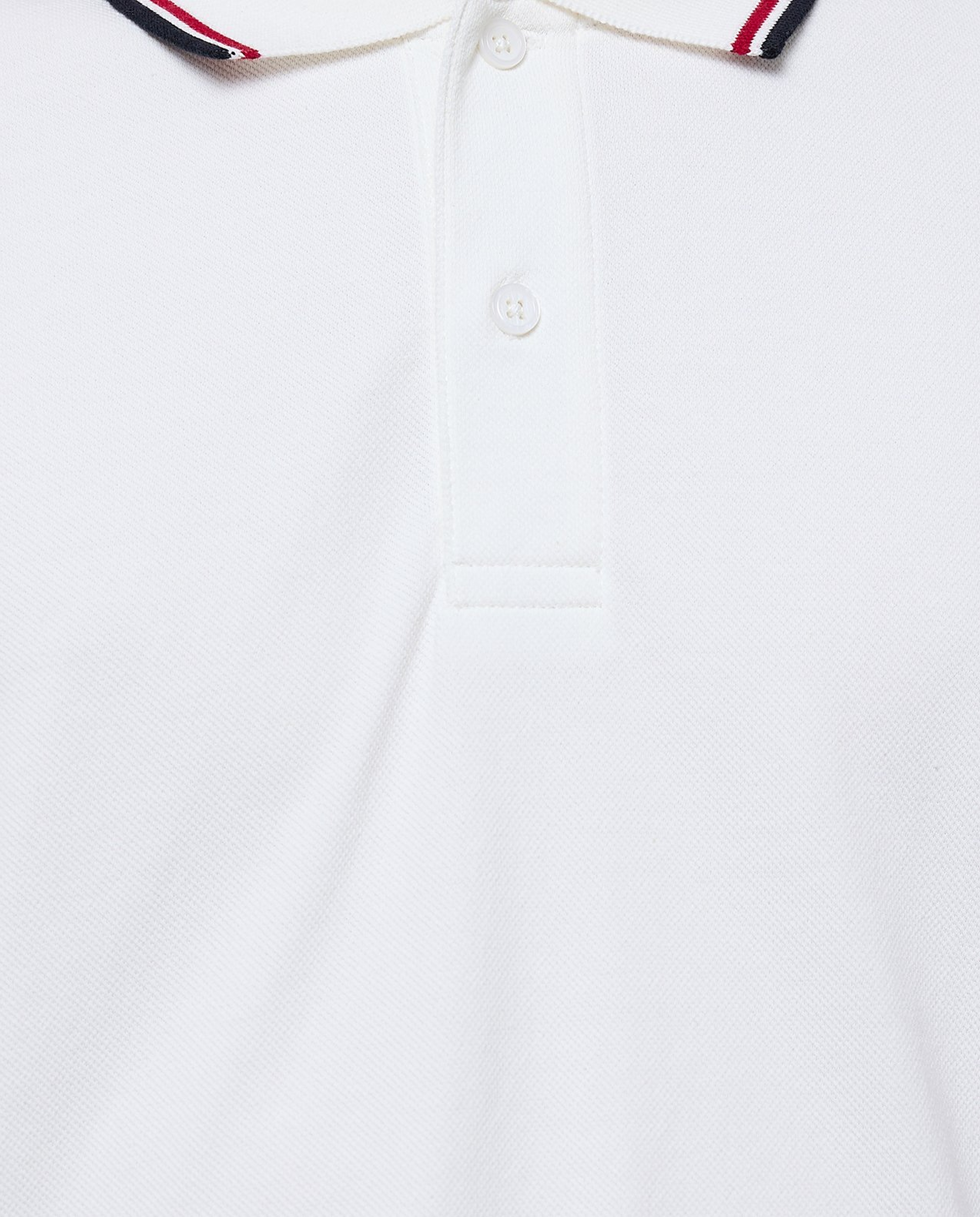 Contrast Tipping Polo T-Shirt with Short Sleeves