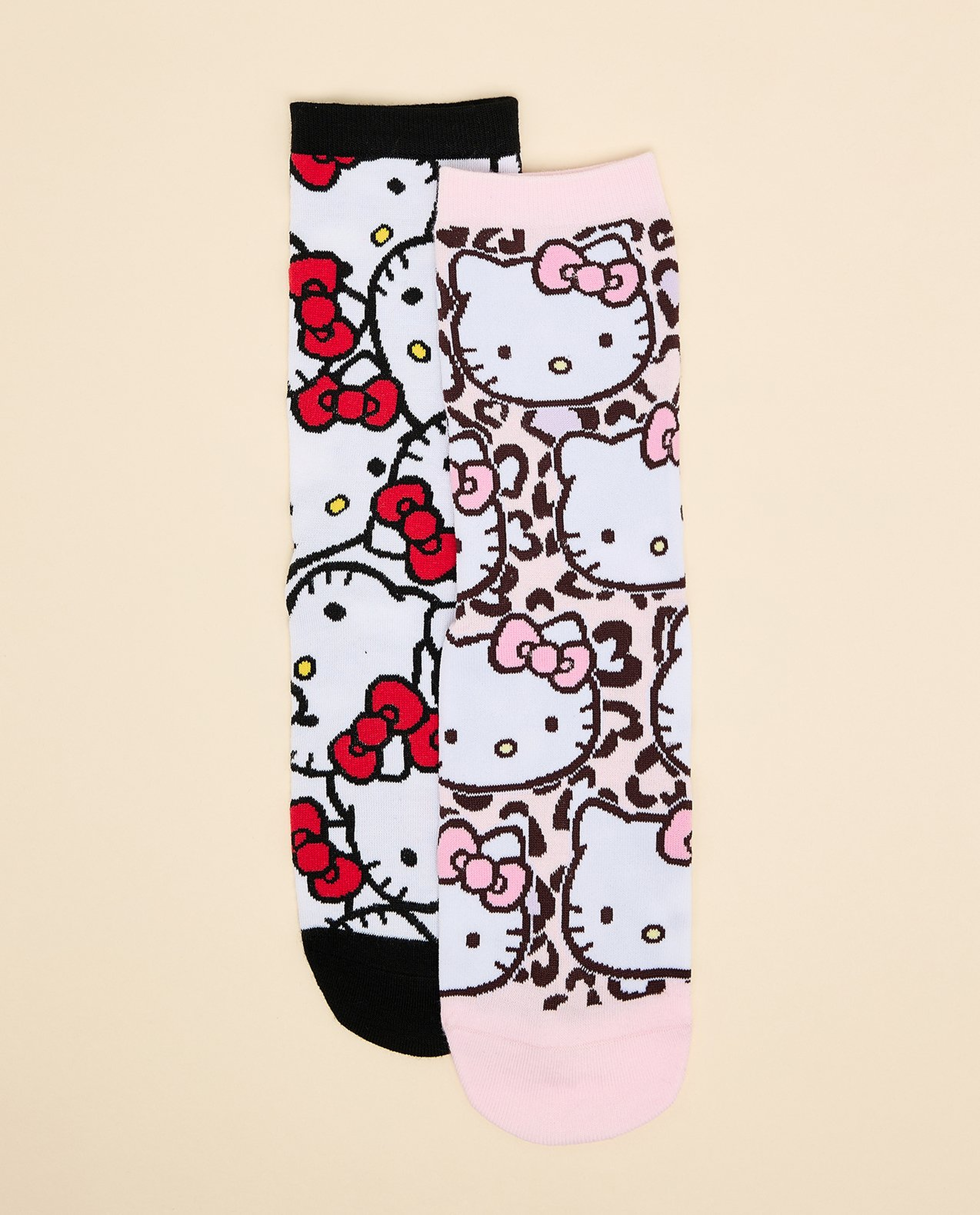 2 Pack Hello Kitty Ankle Socks
