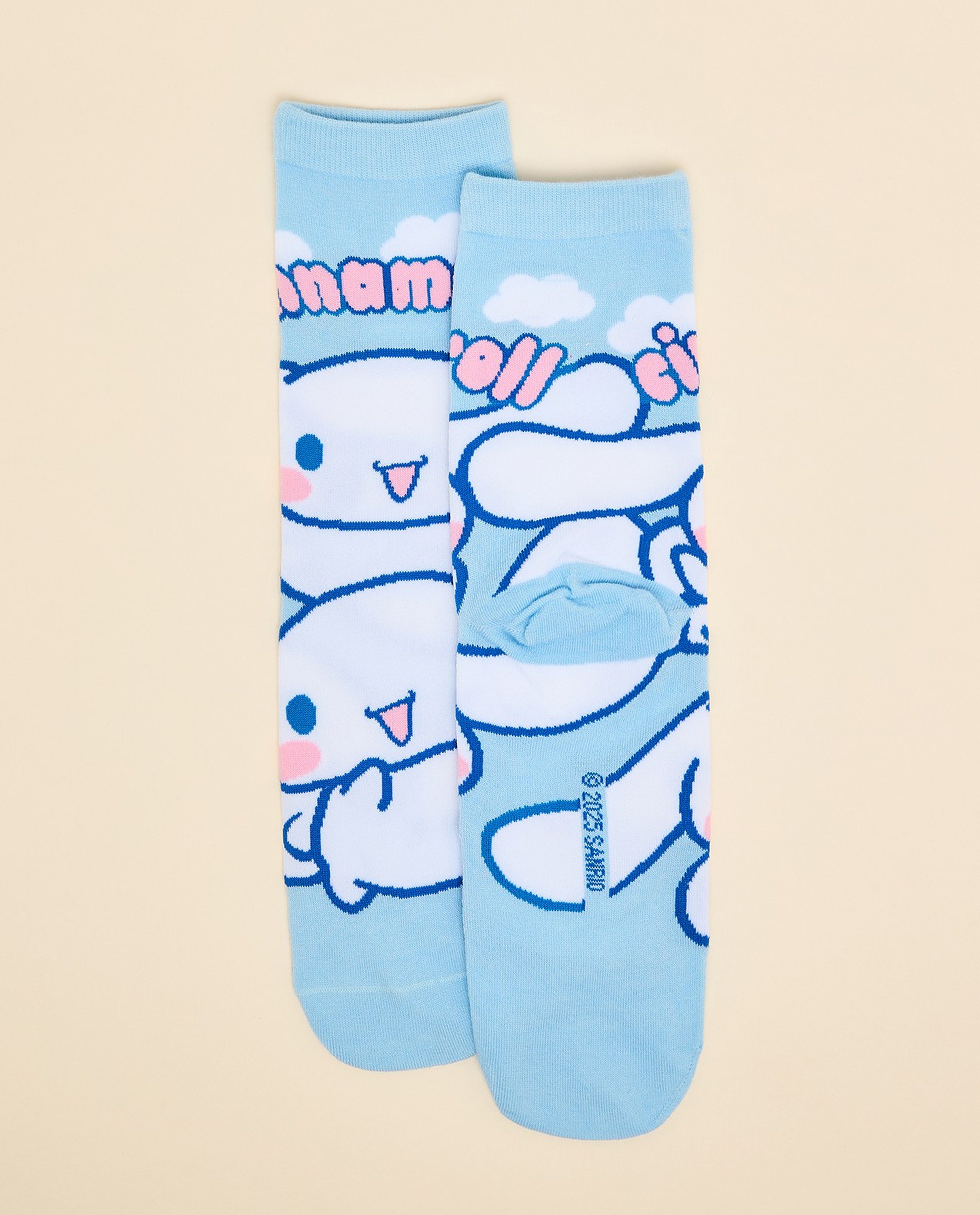 2 Pack Cinnamoroll Print Ankle Socks