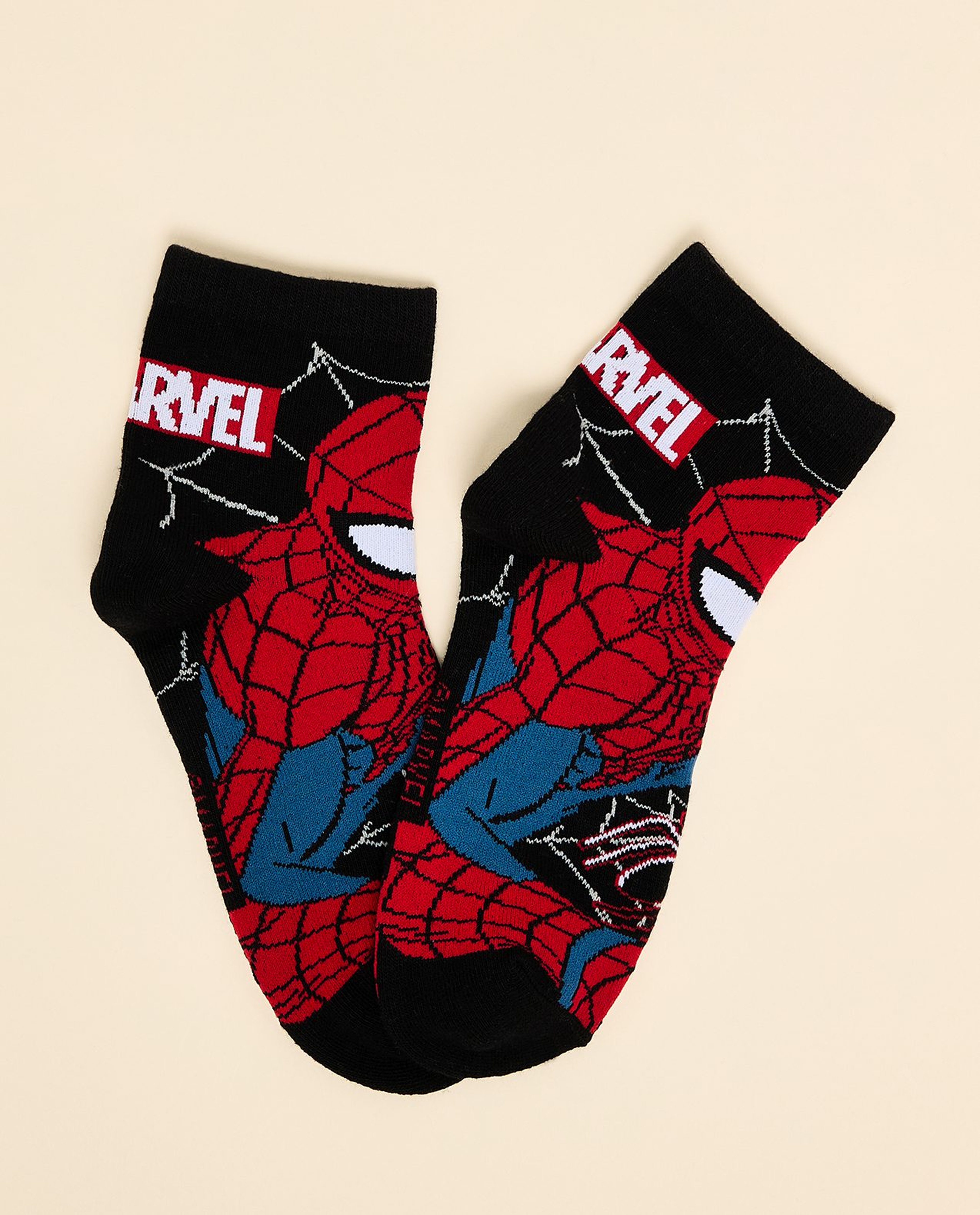 3 Pack Spider-Man Ankle Socks